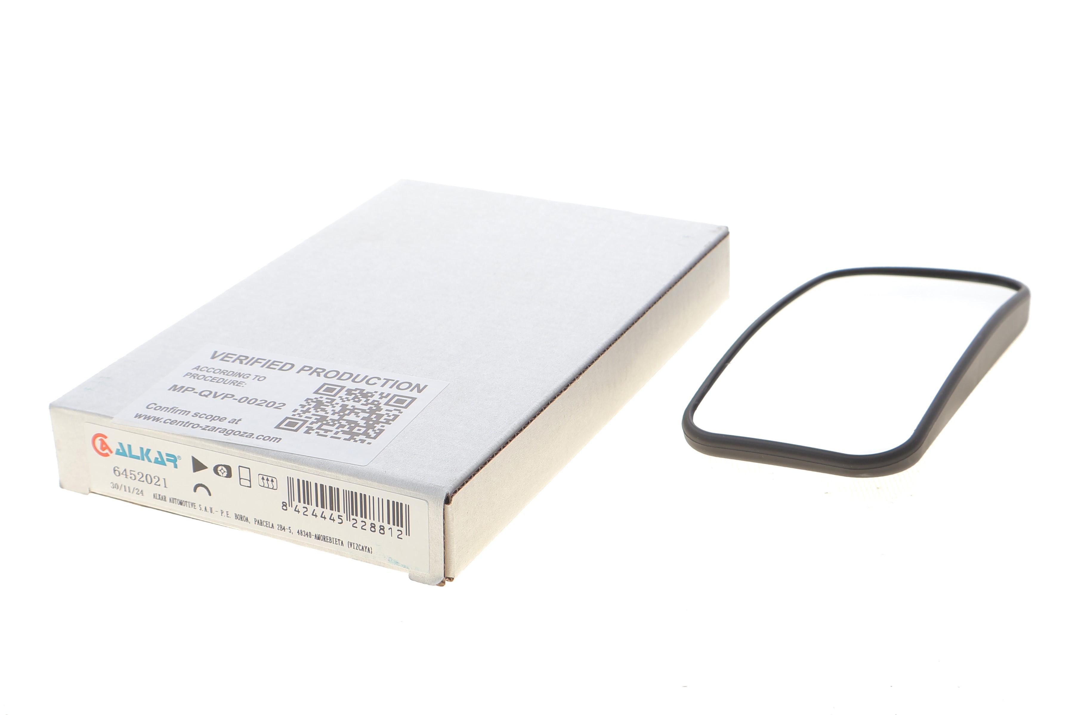 Скло дзеркала (з підігрівом) MB Sprinter (W907/W910) 18- (R) (нижнє)