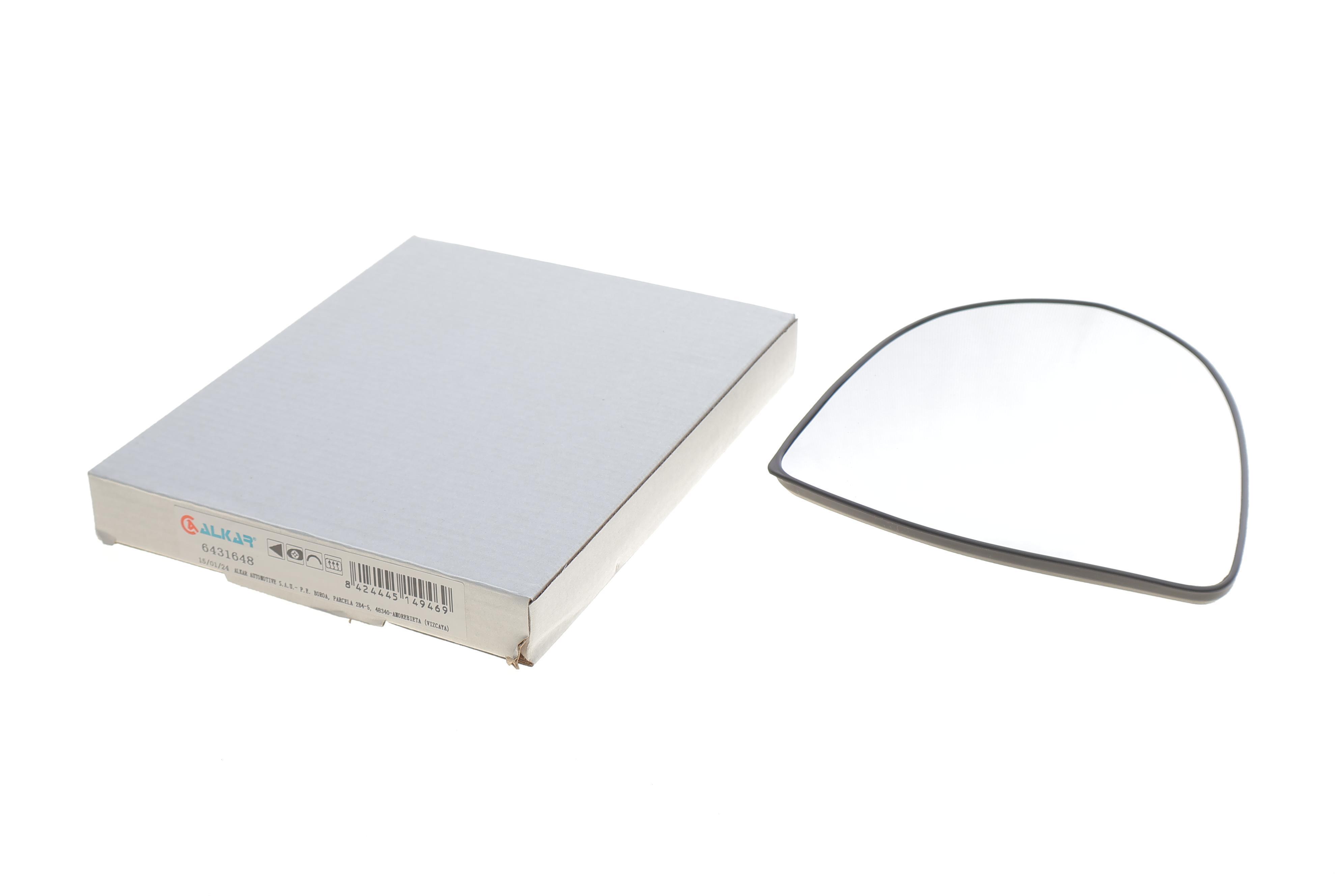 Скло дзеркала (з підігрівом) Kia Sportage 10-15 (L)