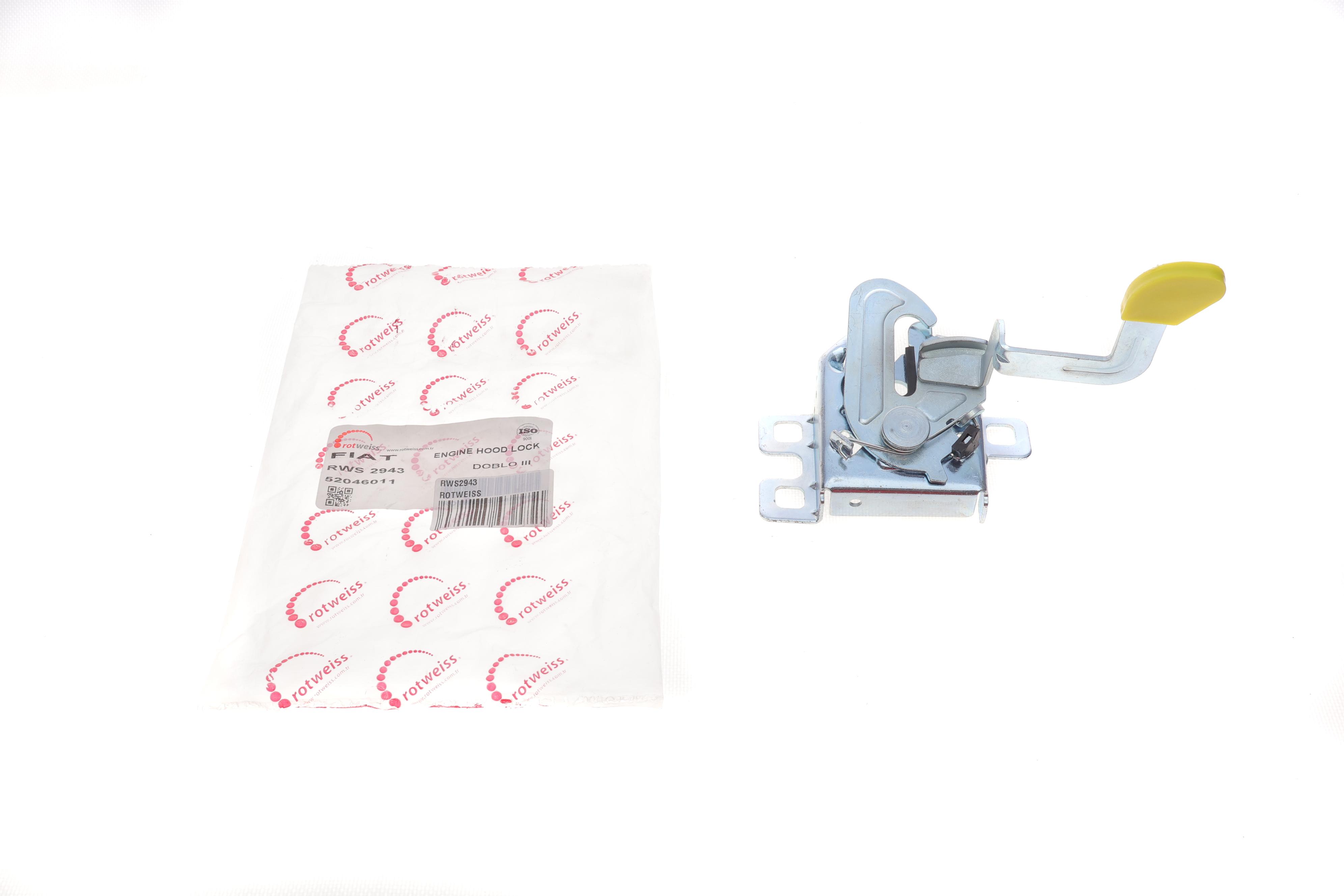 Замок капоту (нижній) Fiat Doblo/Opel Combo 10-