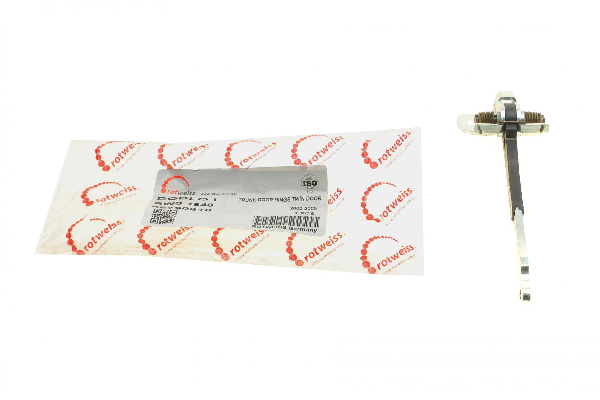 Обмежувач дверей (задніх) Fiat Doblo 00-05