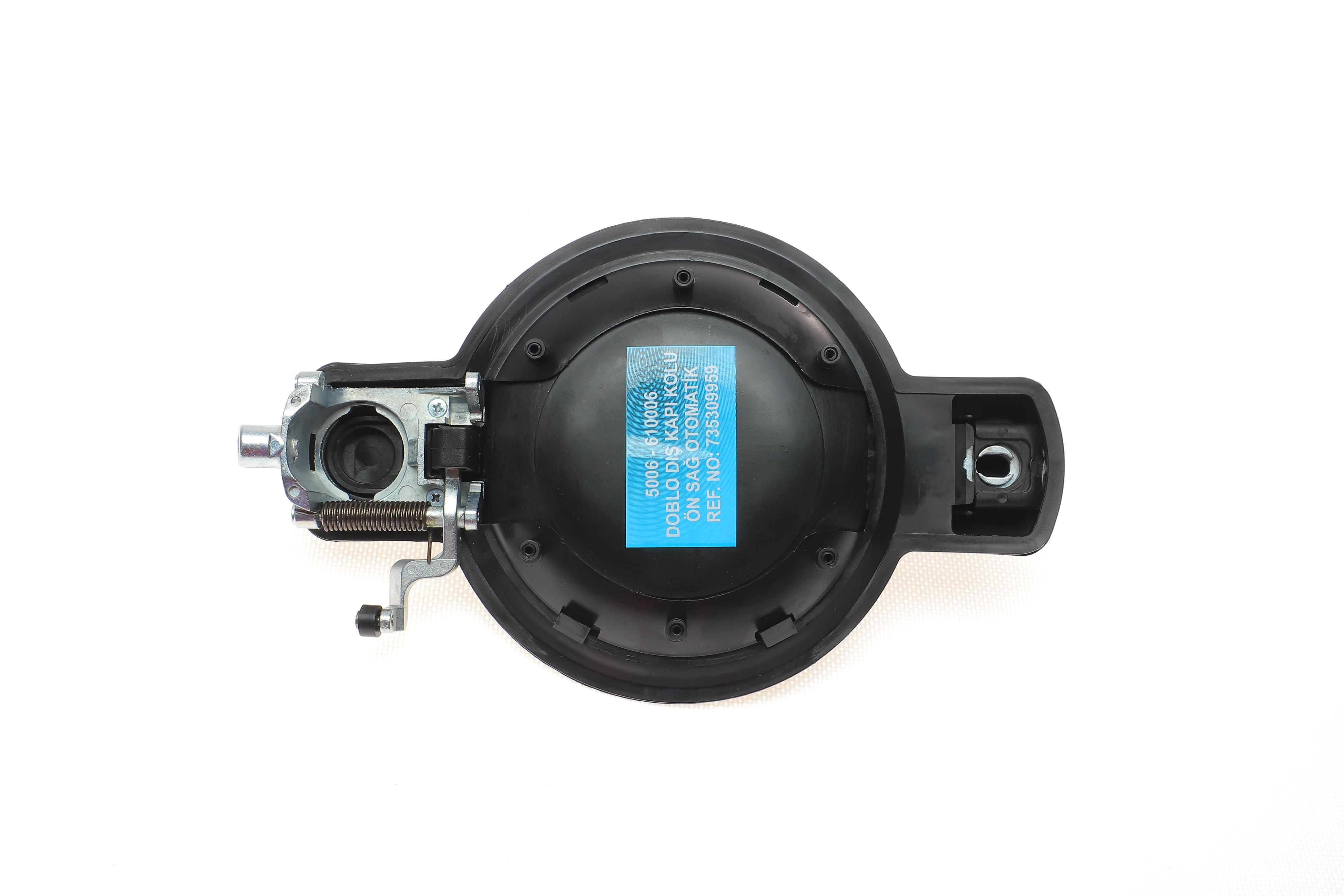 Ручка дверей (бічних/ззовні) (R) Fiat Doblo 01-(з центральним замком)