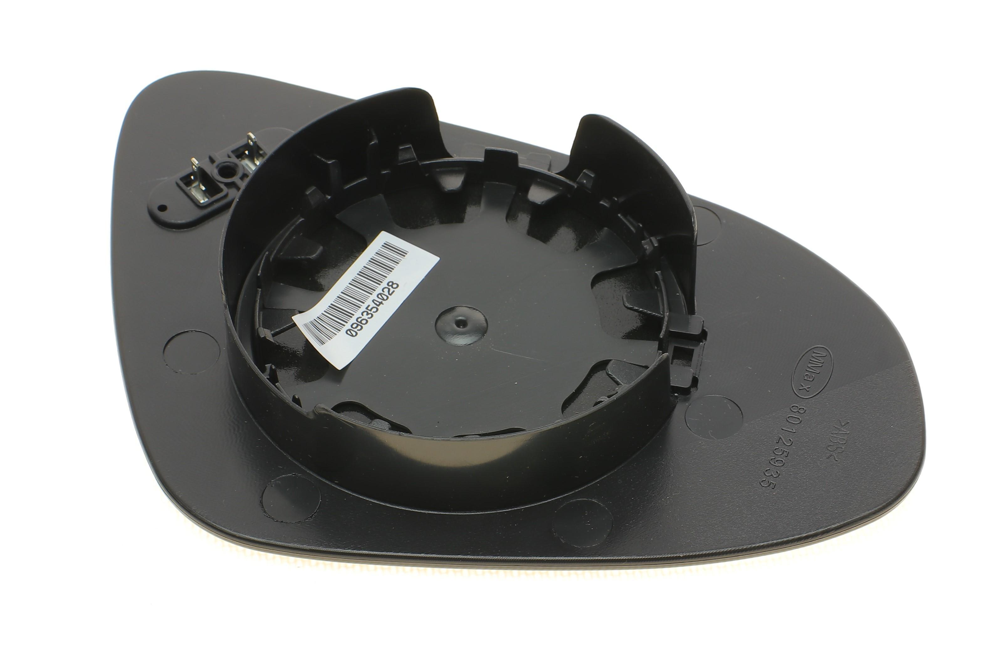 Скло дзеркала (з підігрівом) Toyota Yaris 1.0-1.8 12- (L)