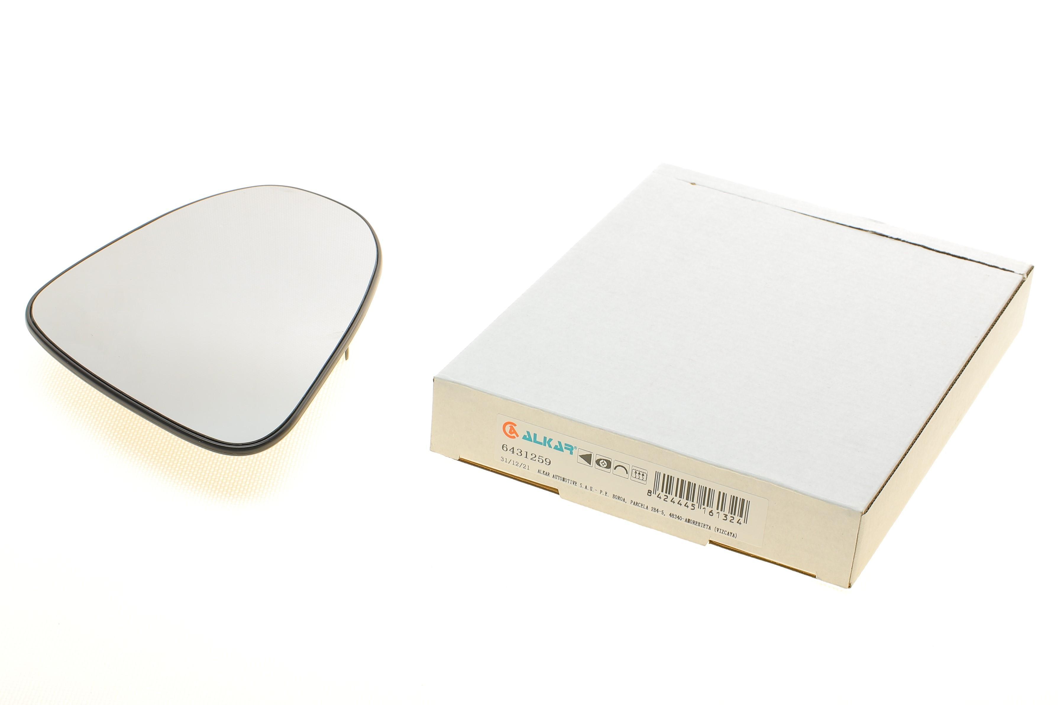 Скло дзеркала (з підігрівом) Toyota Yaris 1.0-1.8 12- (L)