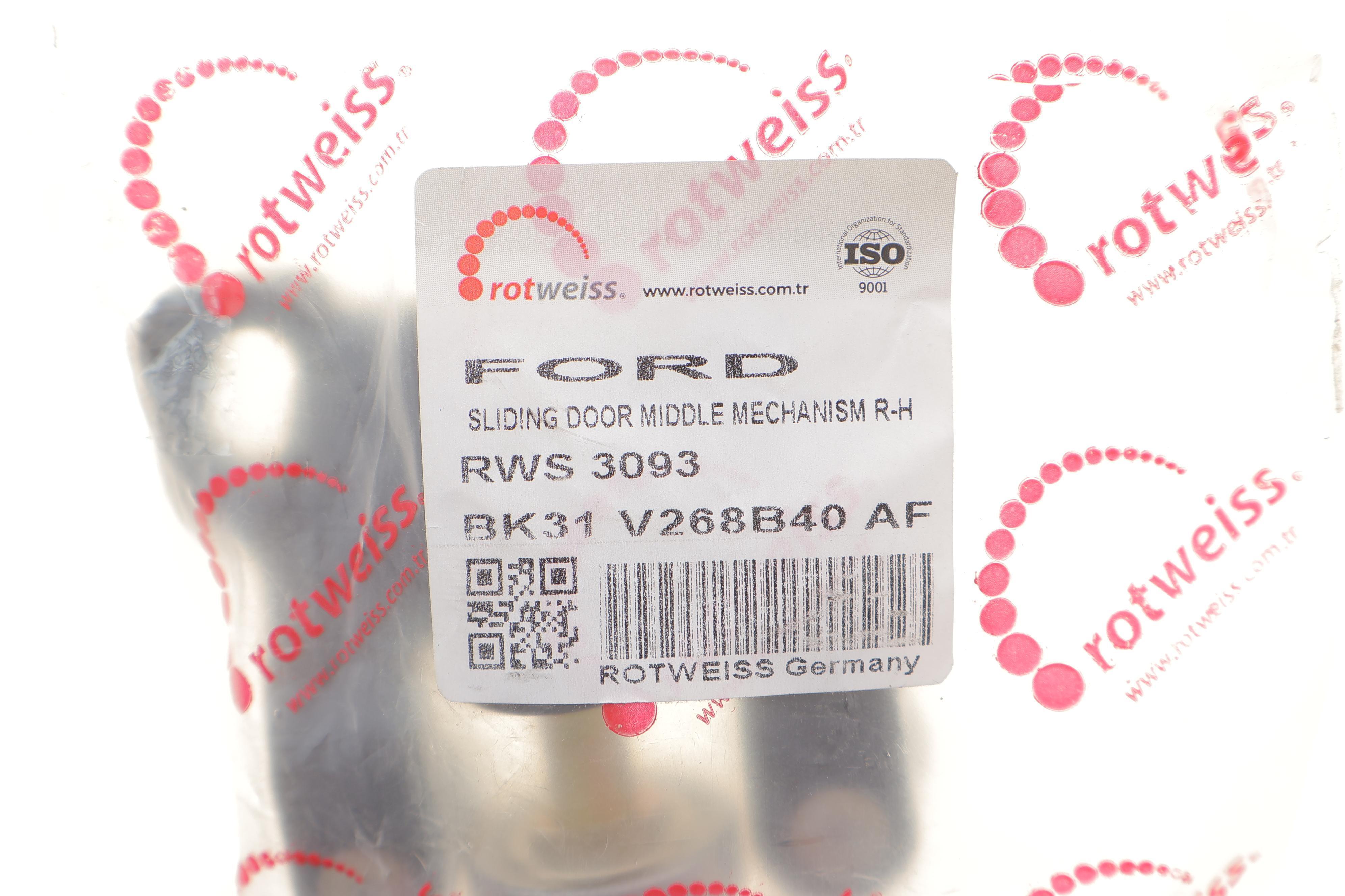 Ролик дверей (бічних/середній) Ford Transit V363 14- (R)  (без кронштейна)