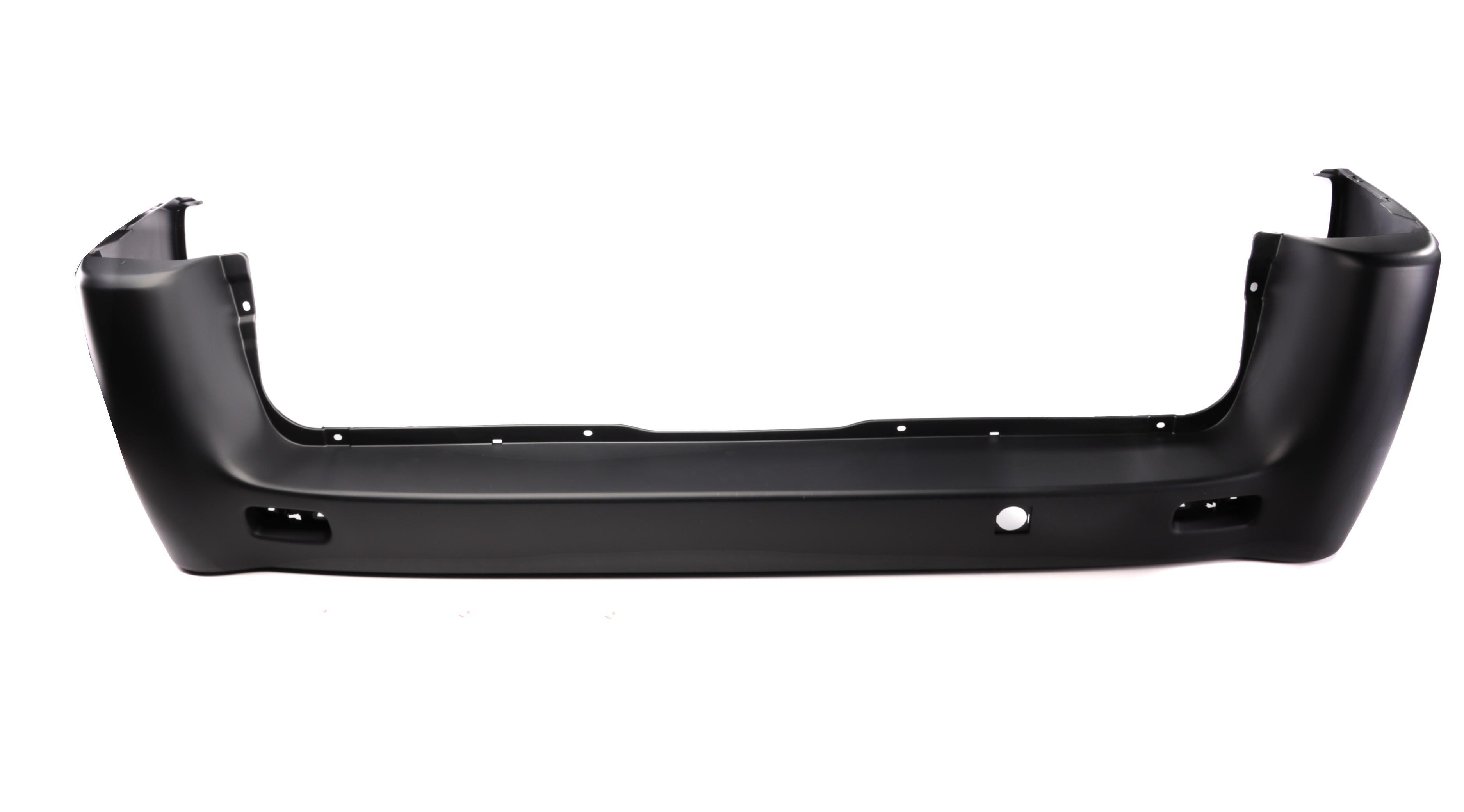 Бампер (задній) Citroen Jumpy/ Fiat Scudo/ Peugeot Expert 07 16 (чорний)