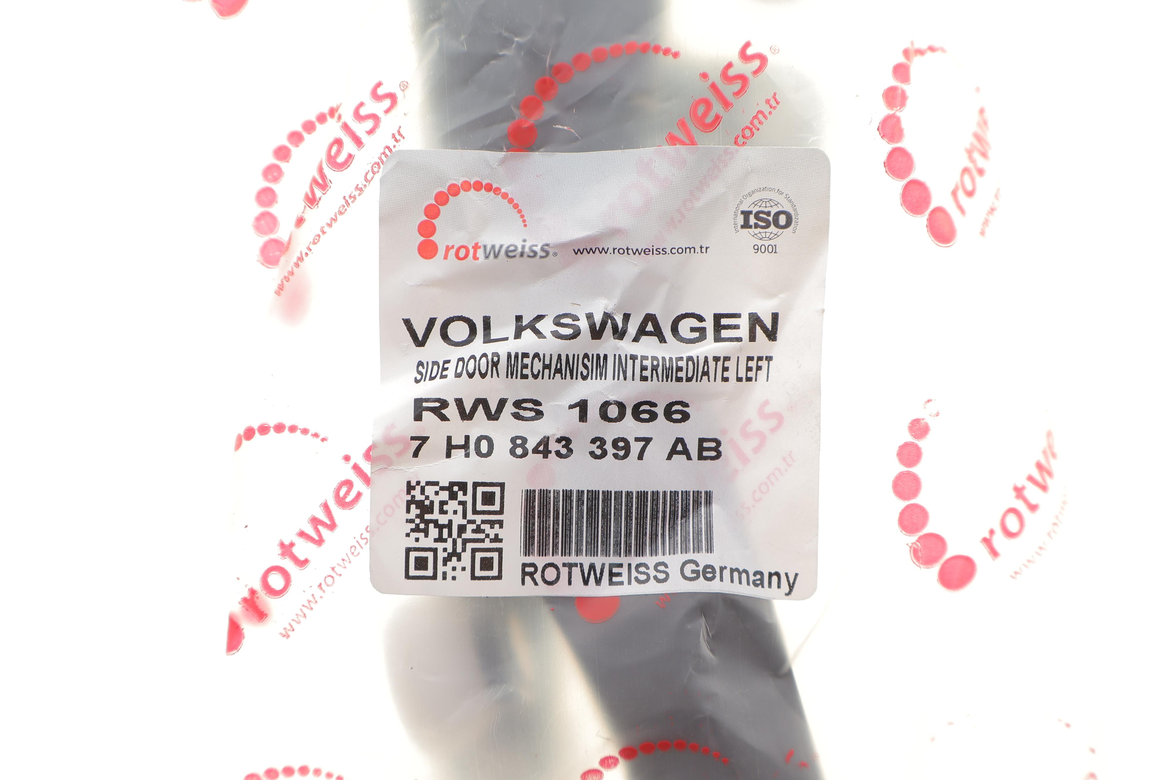 Ролик дверей (бічних/нижній) VW T5 09- (L)