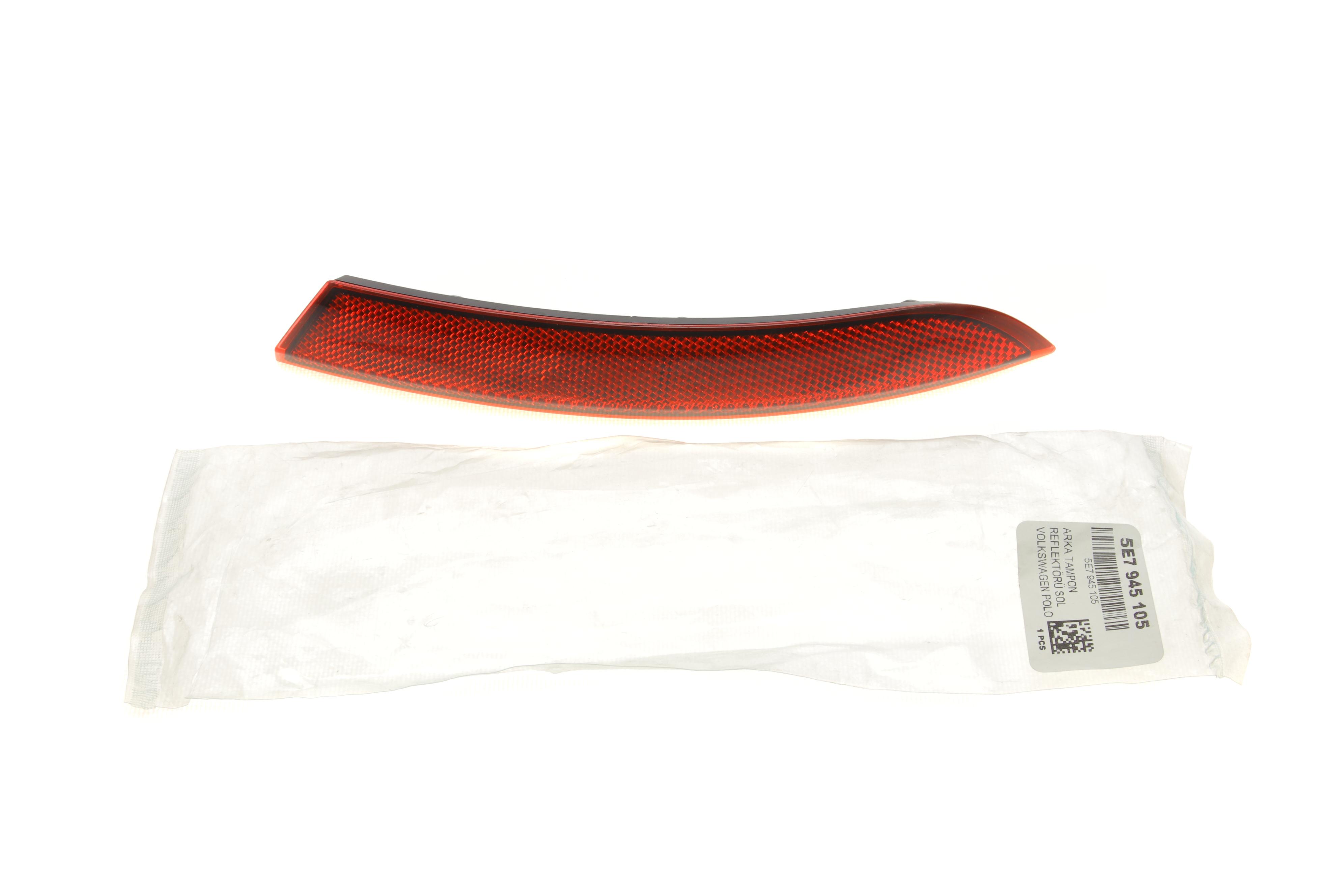 Світловідбивач бампера (заднього) Skoda Octavia 20- (L) (всередині OE)