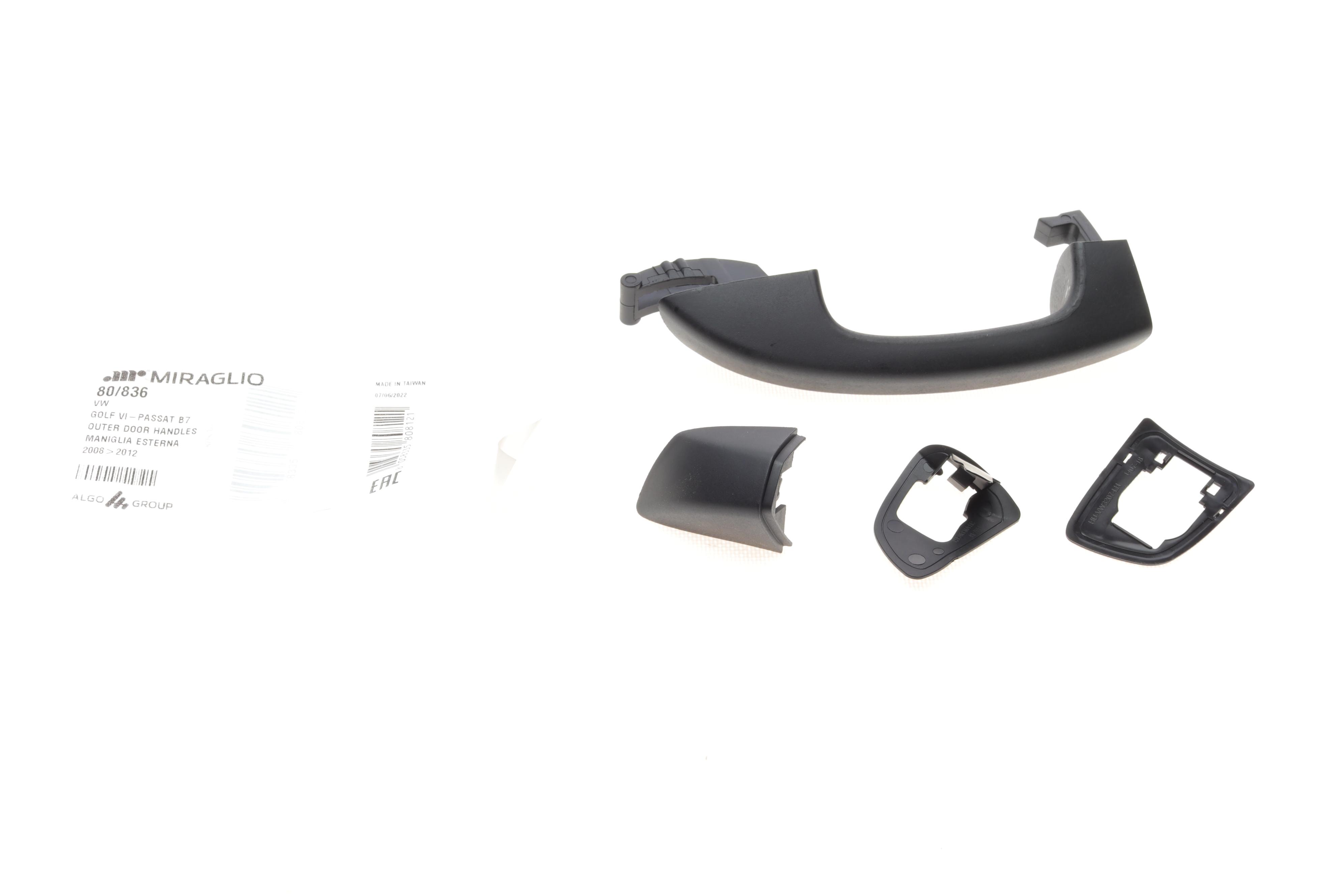 Ручка дверей (задніх/ззовні) (L) VW Passat/Golf 08-14