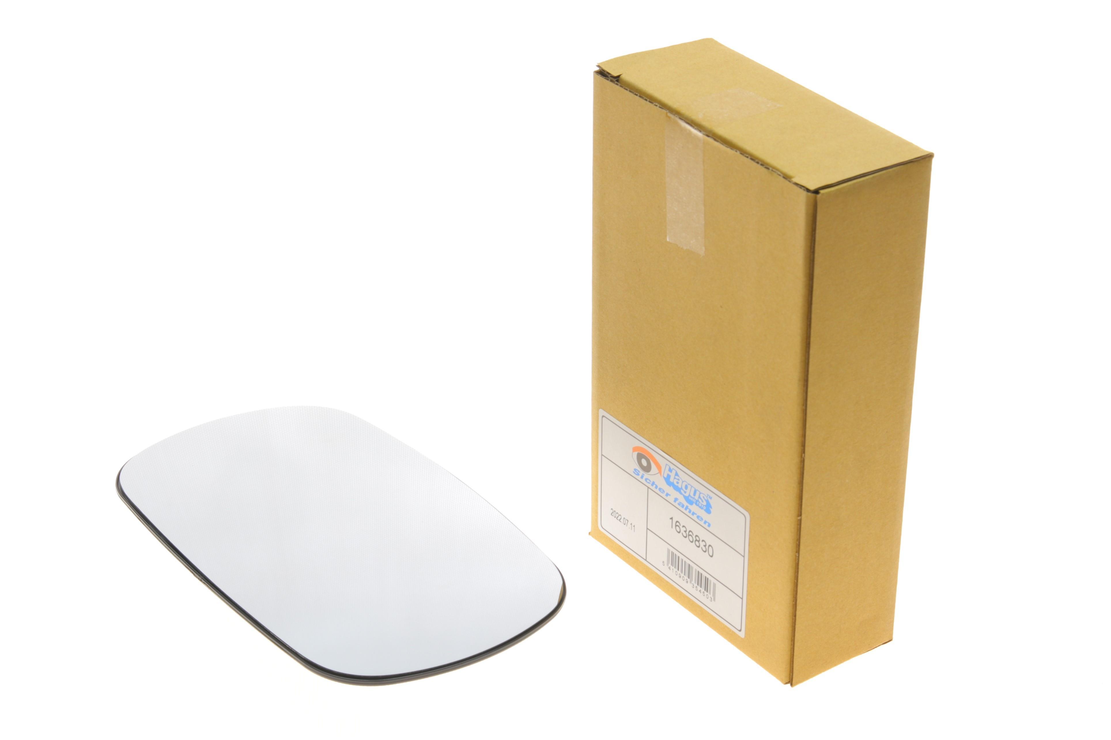 Скло дзеркала Fiat Doblo 1.2-1.9 01-