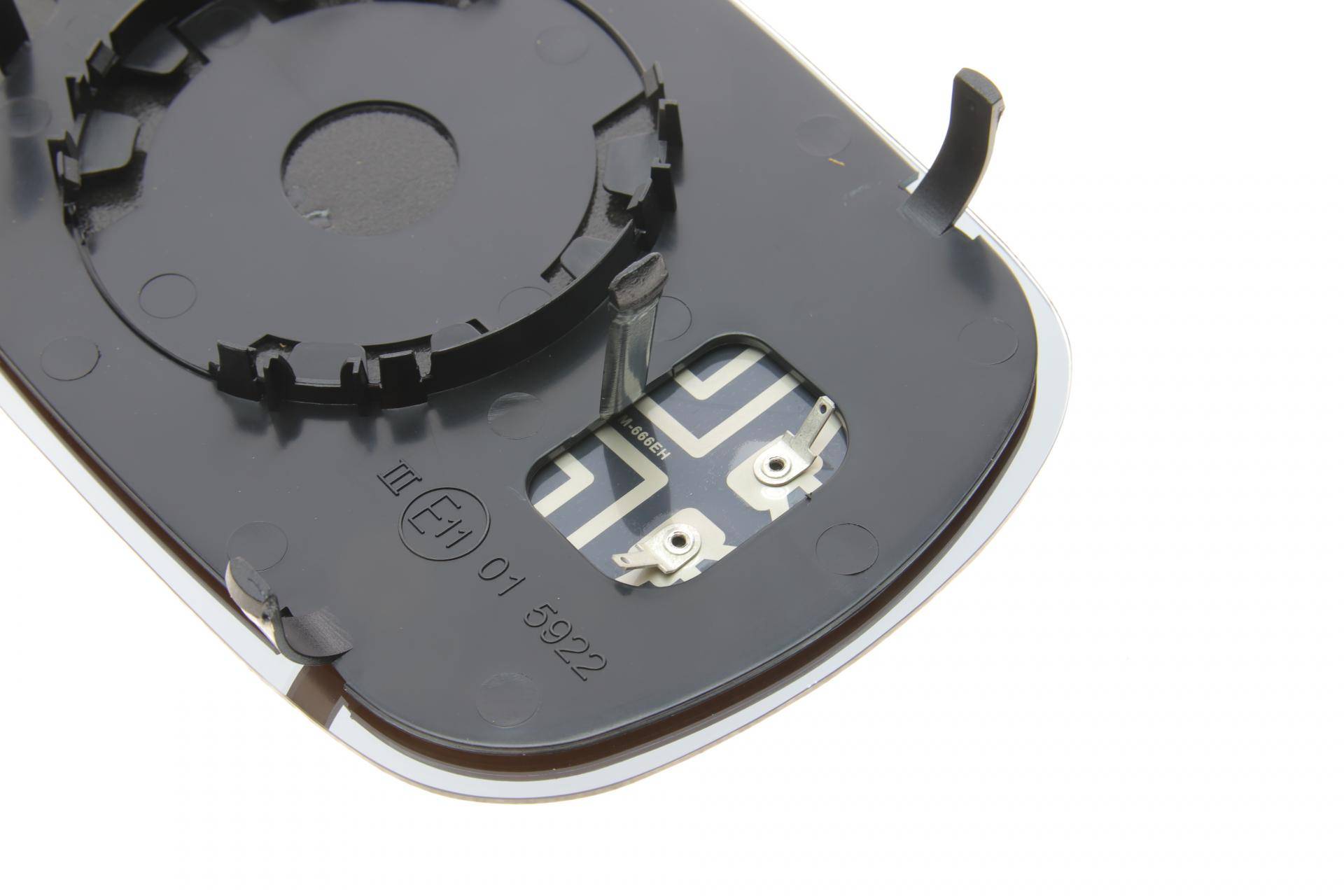 Скло дзеркала (з підігрівом) Fiat Doblo 01-