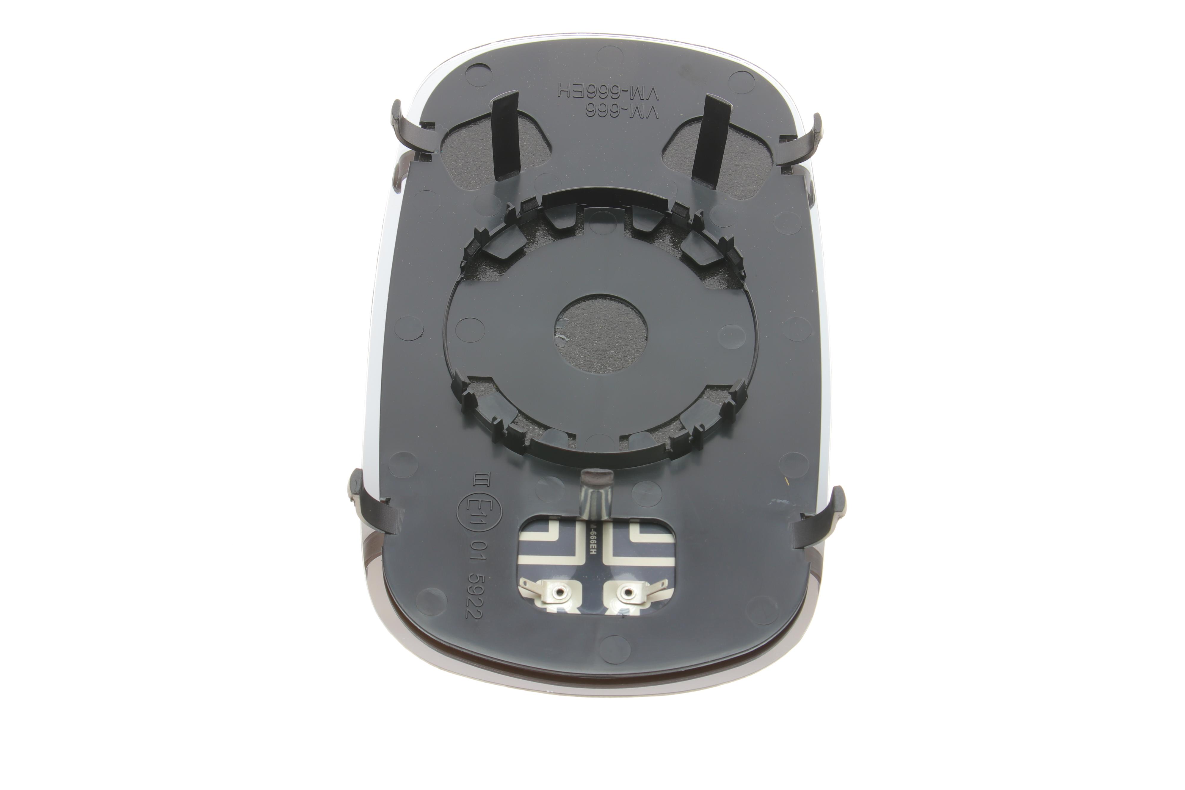 Скло дзеркала (з підігрівом) Fiat Doblo 01-