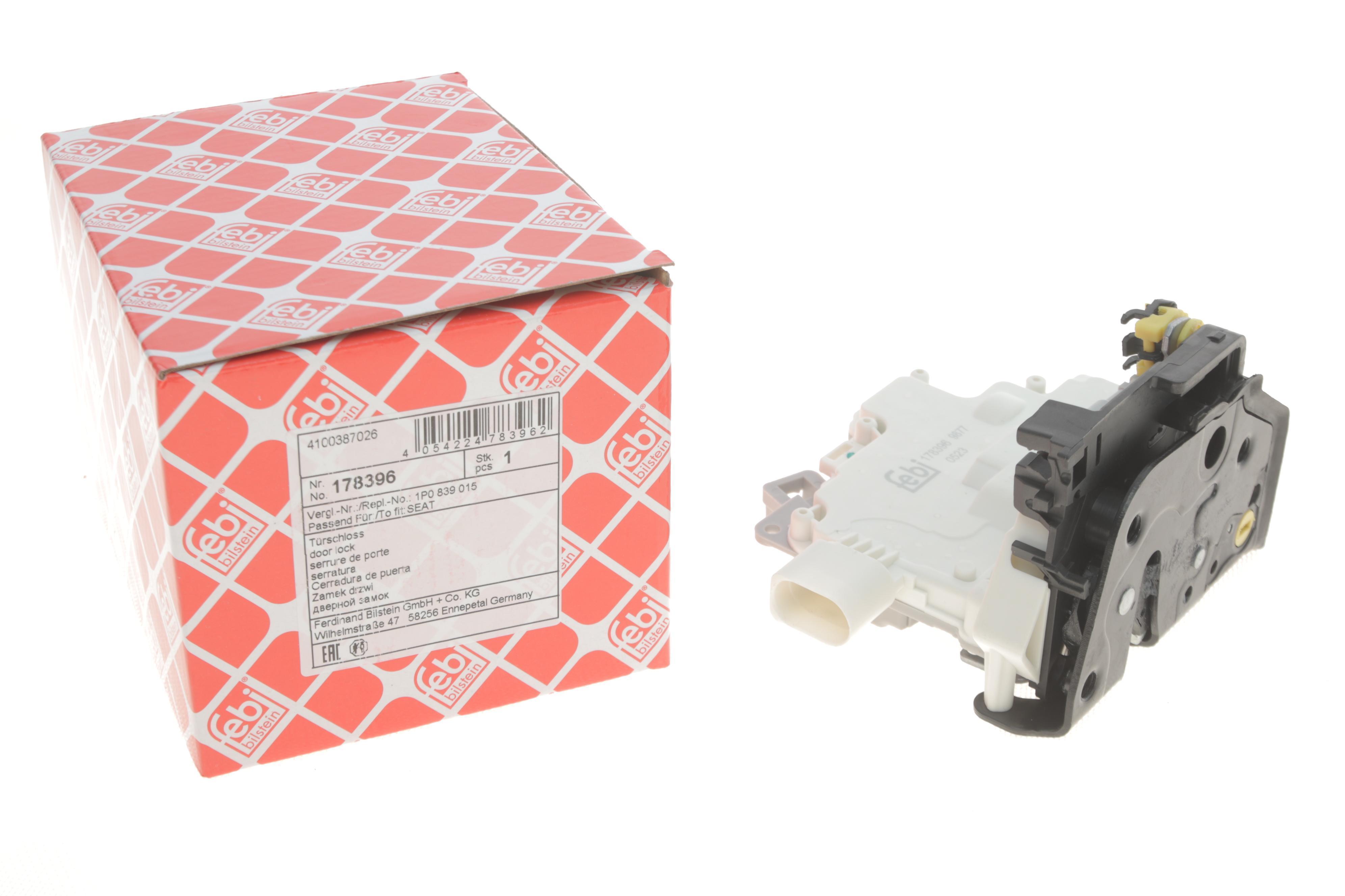 Замок дверей (задніх/L) Seat Leon 05-13