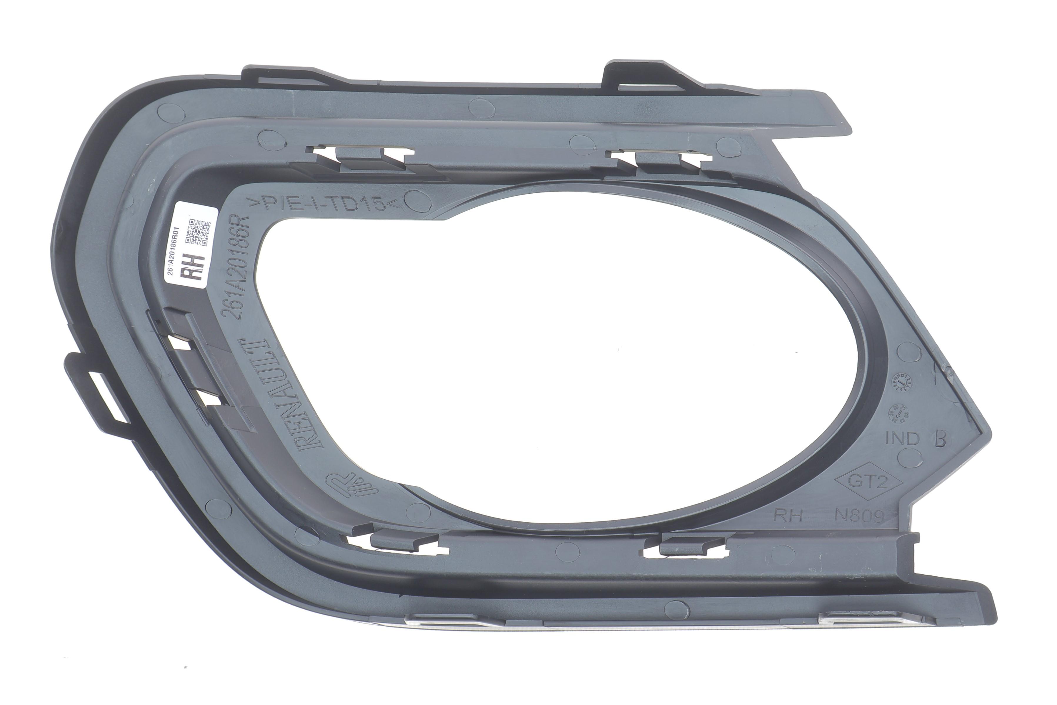 Вставка бампера (під протитуманку) (L/R) Renault Logan Sandero II 13- (к-кт)