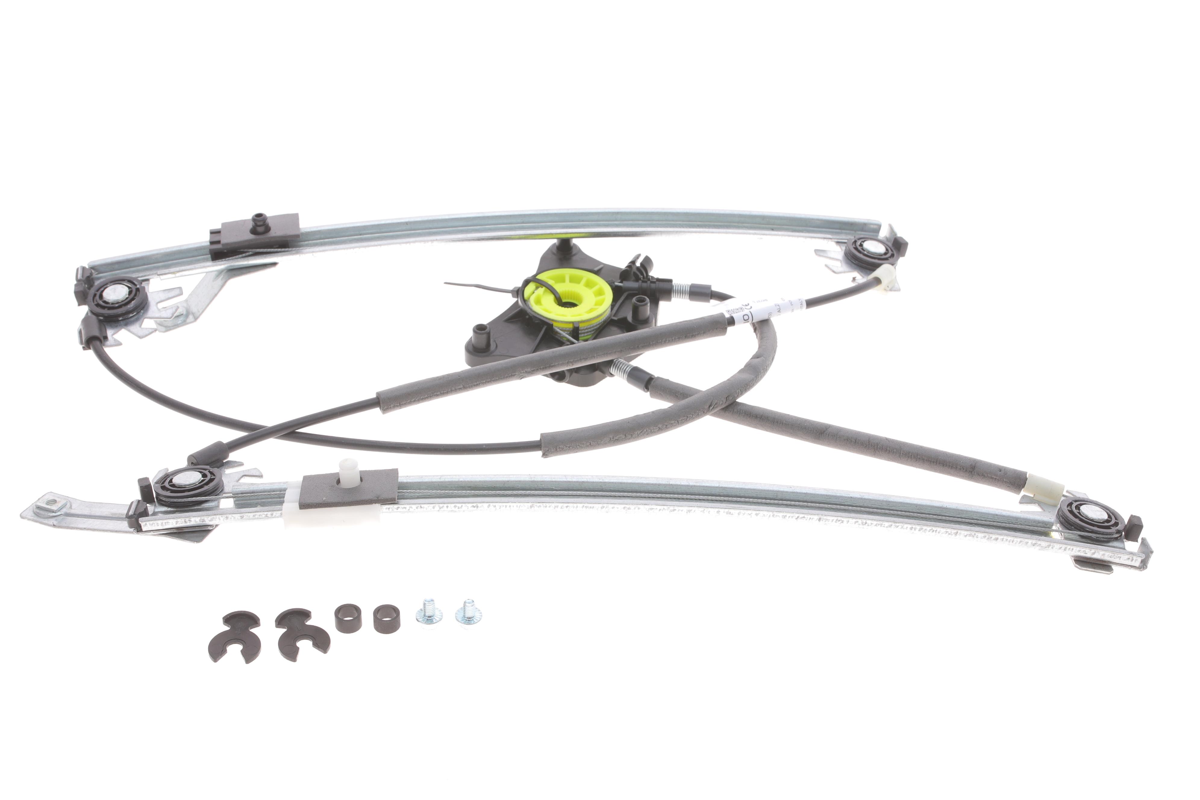 Склопідіймач (передній) Skoda Superb15- (L) (електро) (без моторчика)