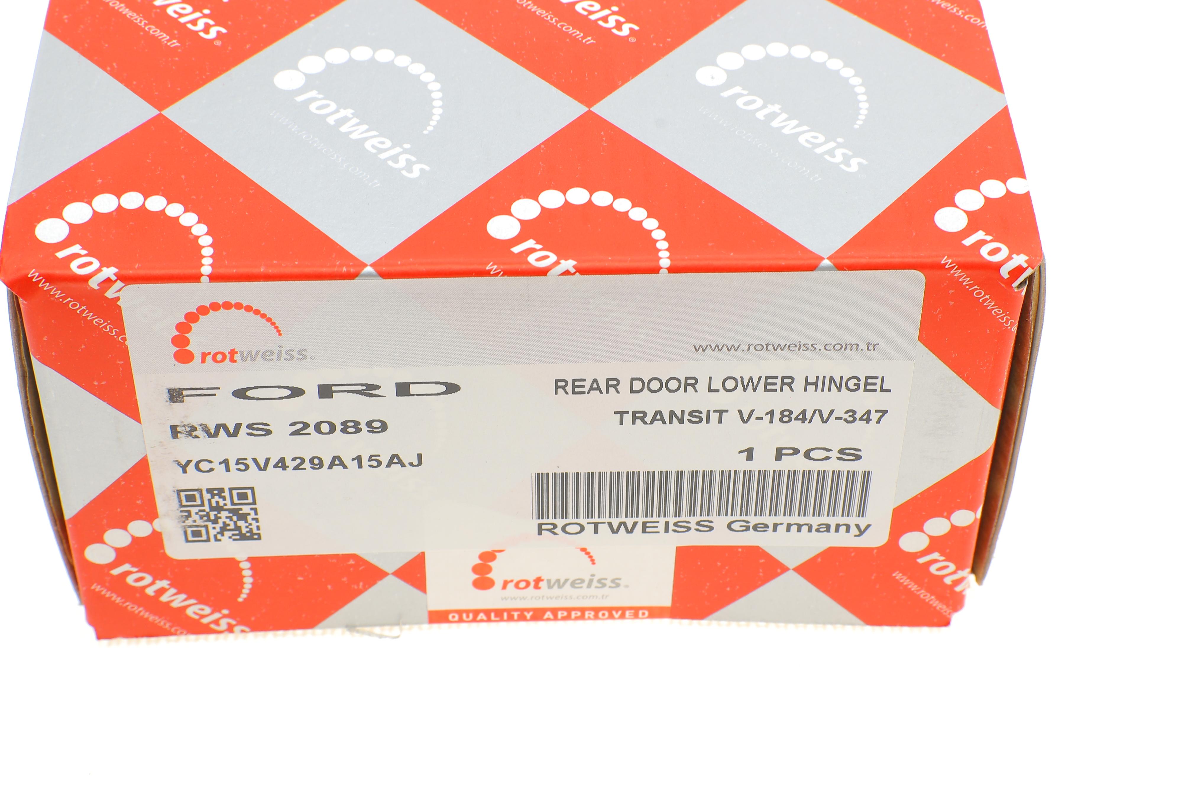 Петля дверей (задніх/нижня/L/180°) Ford Transit 01-