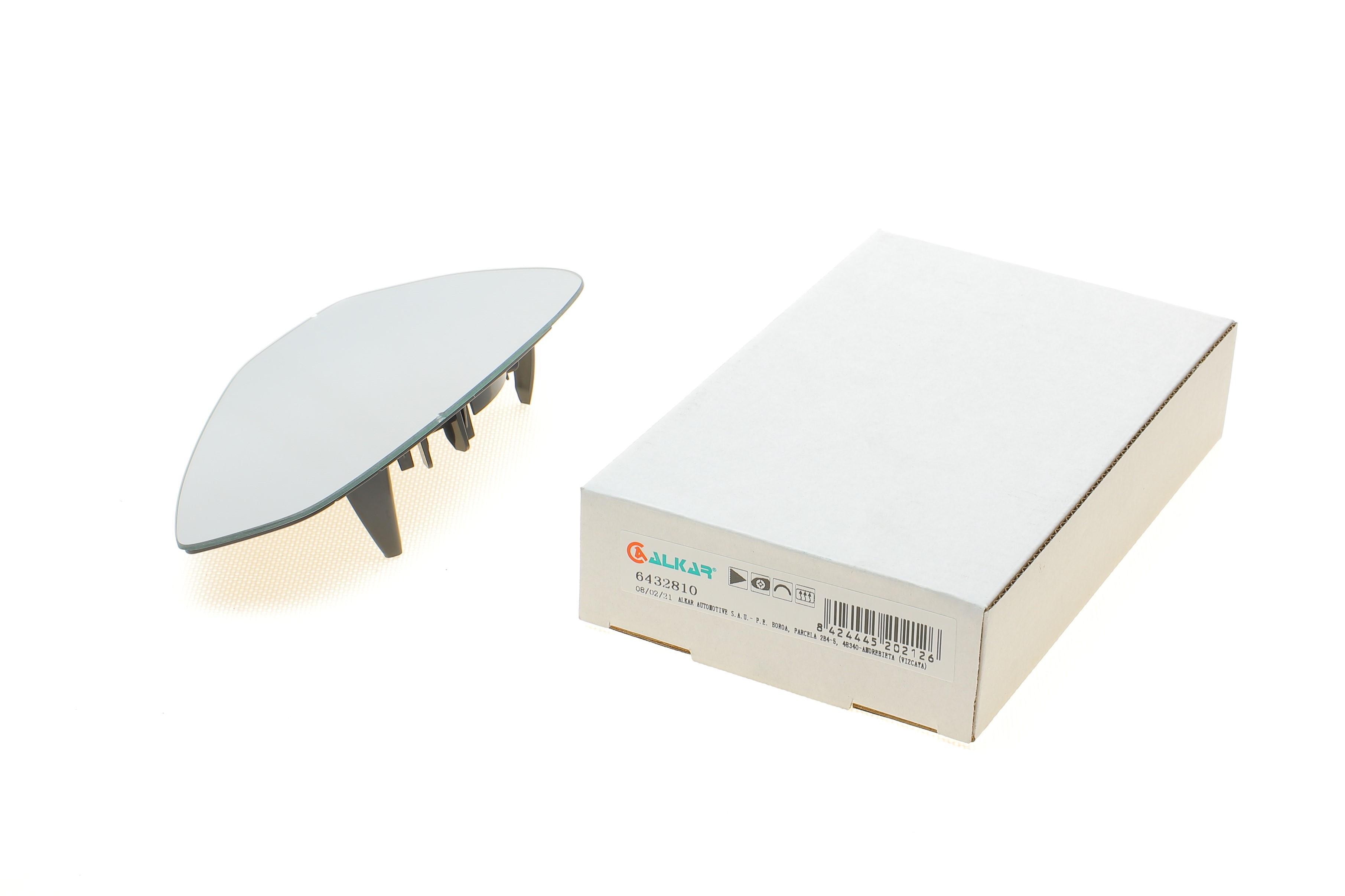 Скло дзеркала (з підігрівом) Audi A4/A5 1.4/2.0/3.0 TFSI 15- (R)