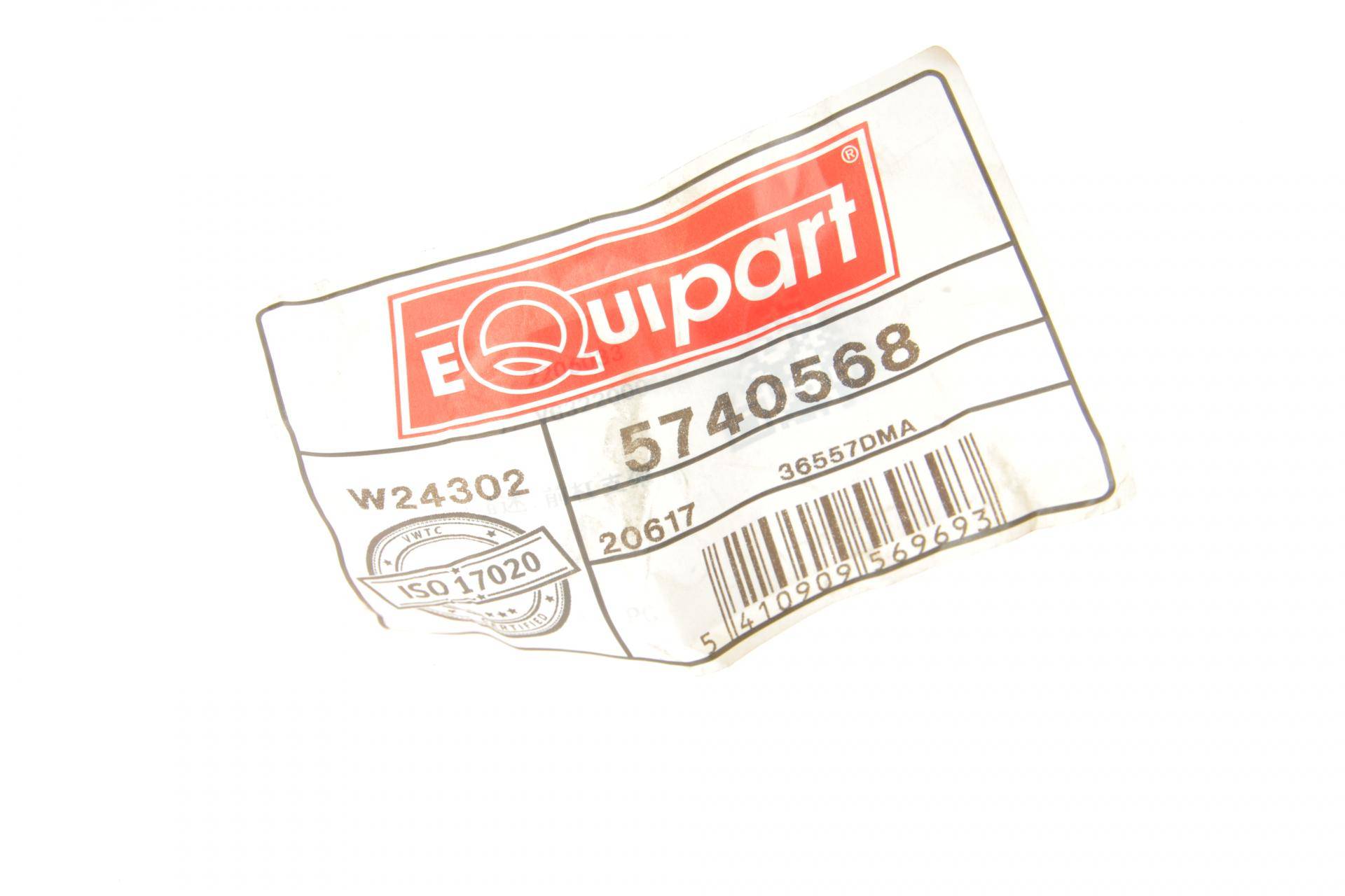 Кронштейн кріплення бампера (переднього/R) VW Passat 10-14