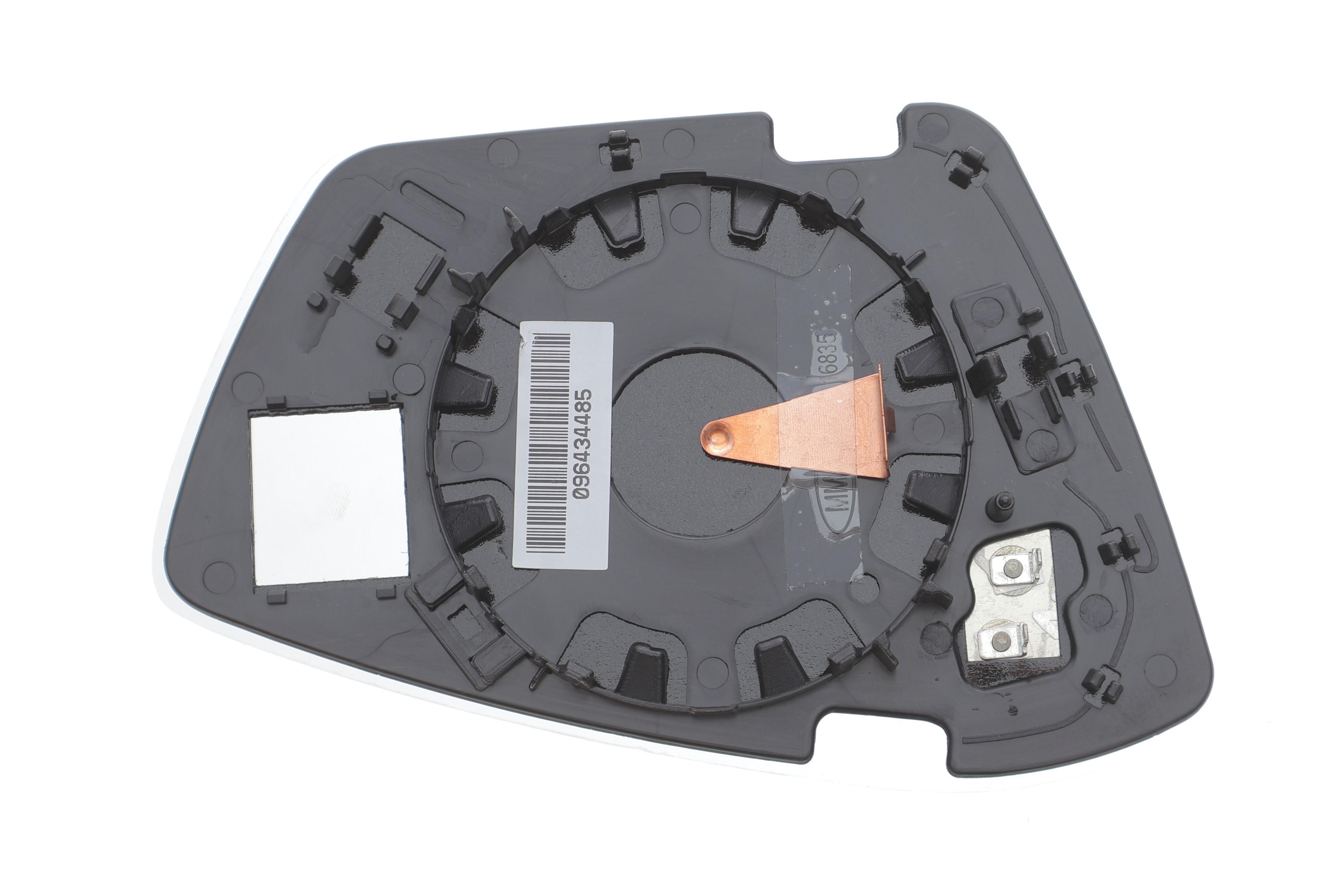 Скло дзеркала (з підігрівом) Skoda Superb 15- (L)