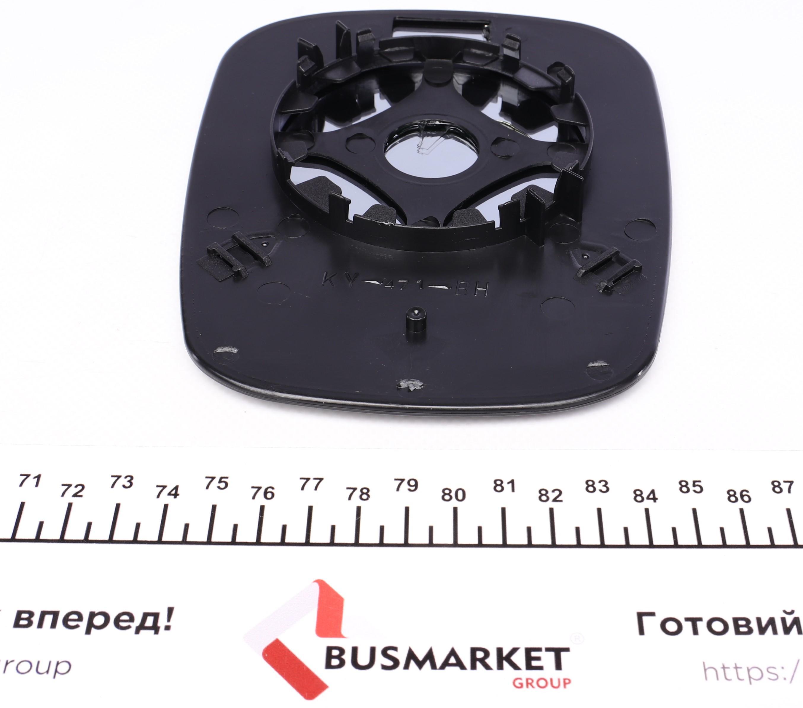 Скло дзеркала Renault Kangoo 03-