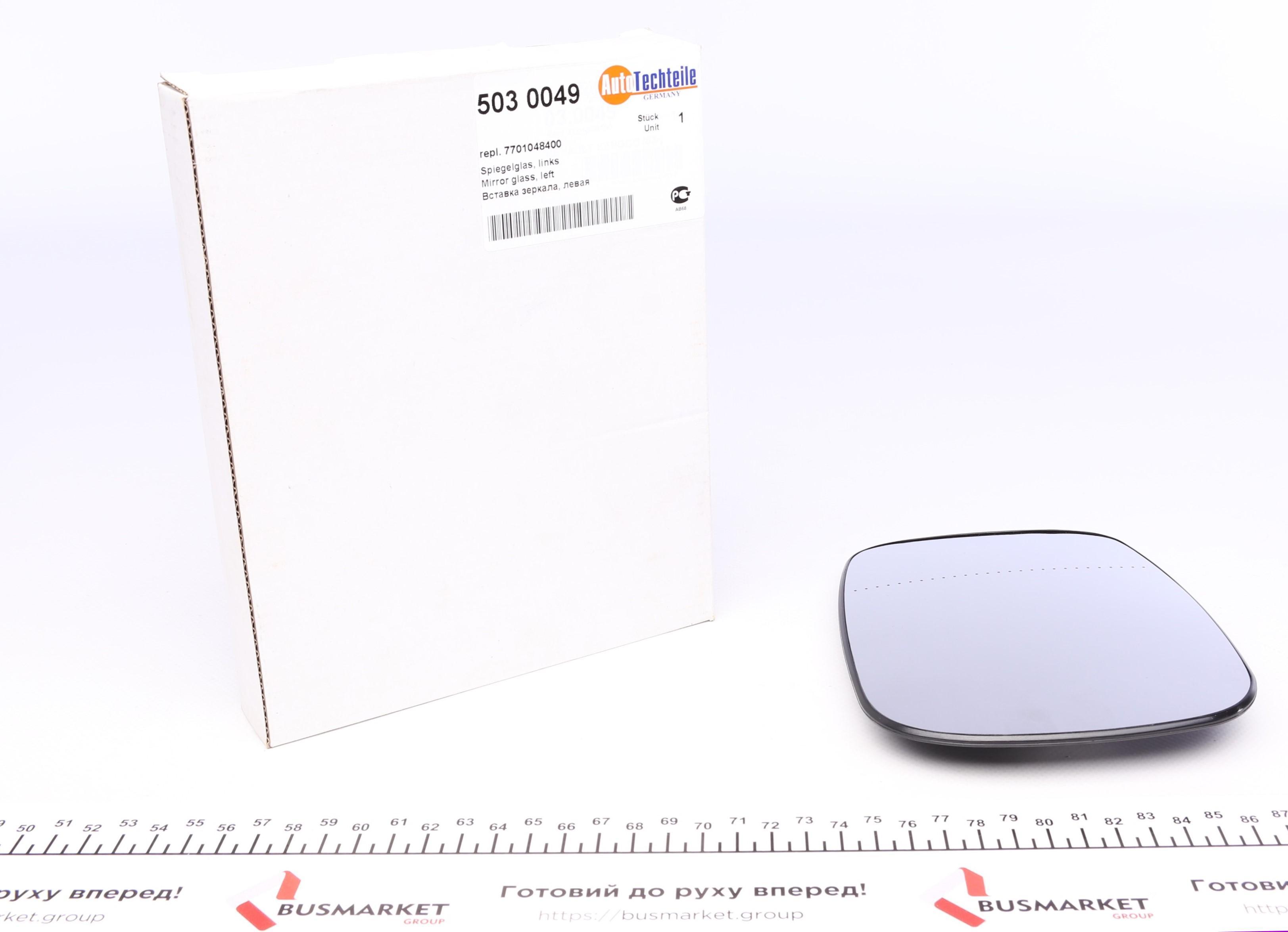 Скло дзеркала Renault Kangoo 03-