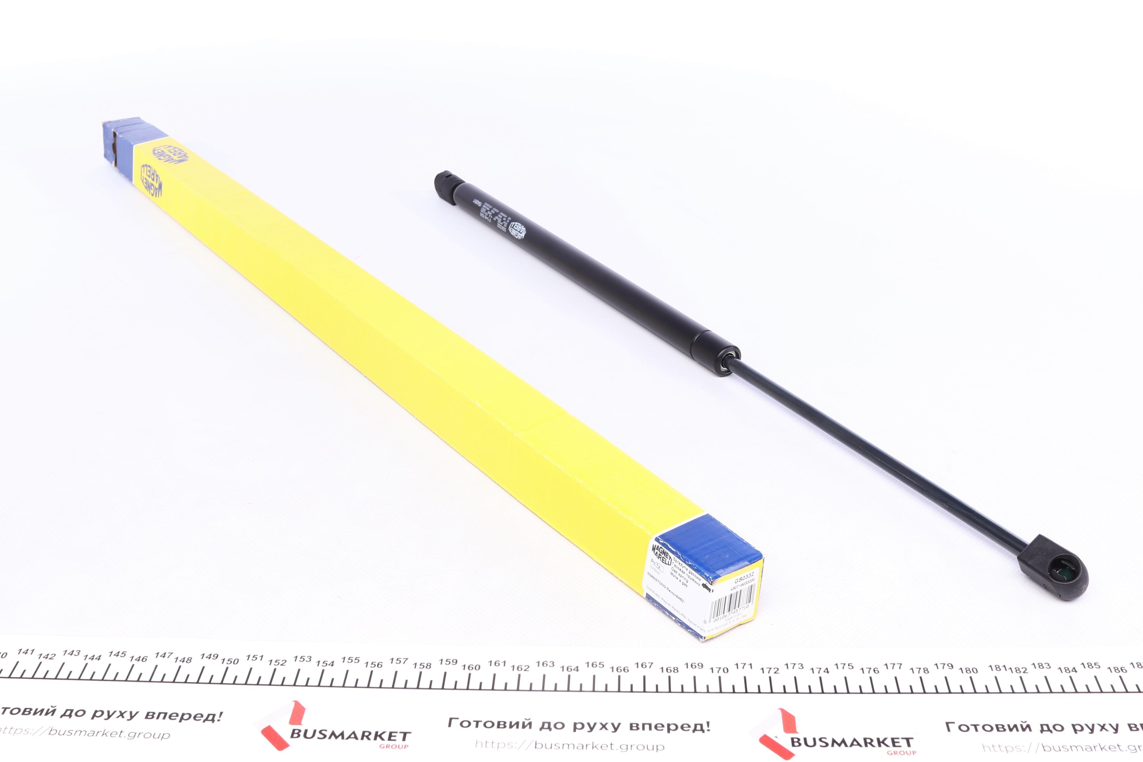 Амортизатор кришки багажника Ssangyong Rexton 11- (GS0332)