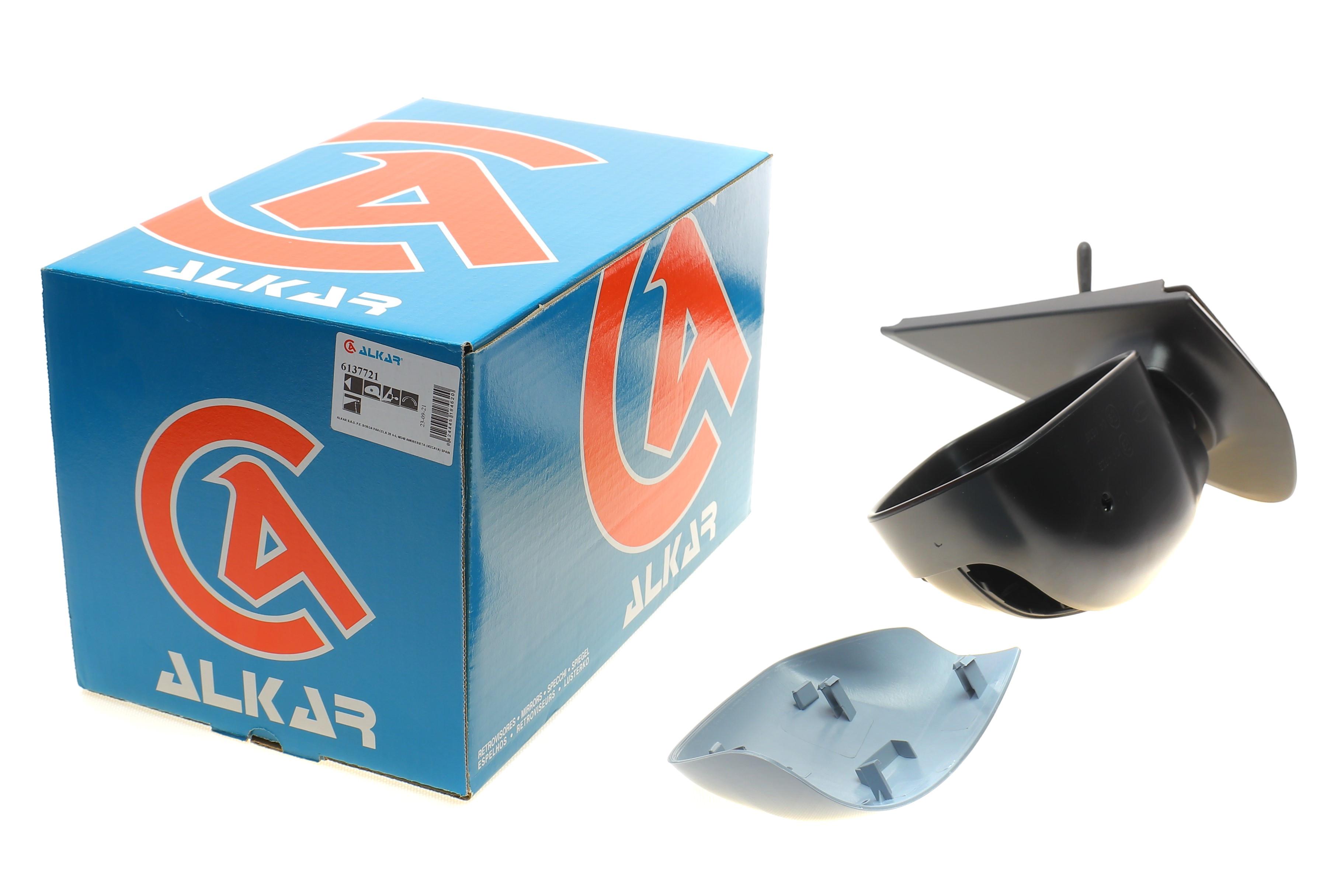 Дзеркало заднього виду (під фарбування) Dacia Logan/Sandero 12- (L) (механіка)