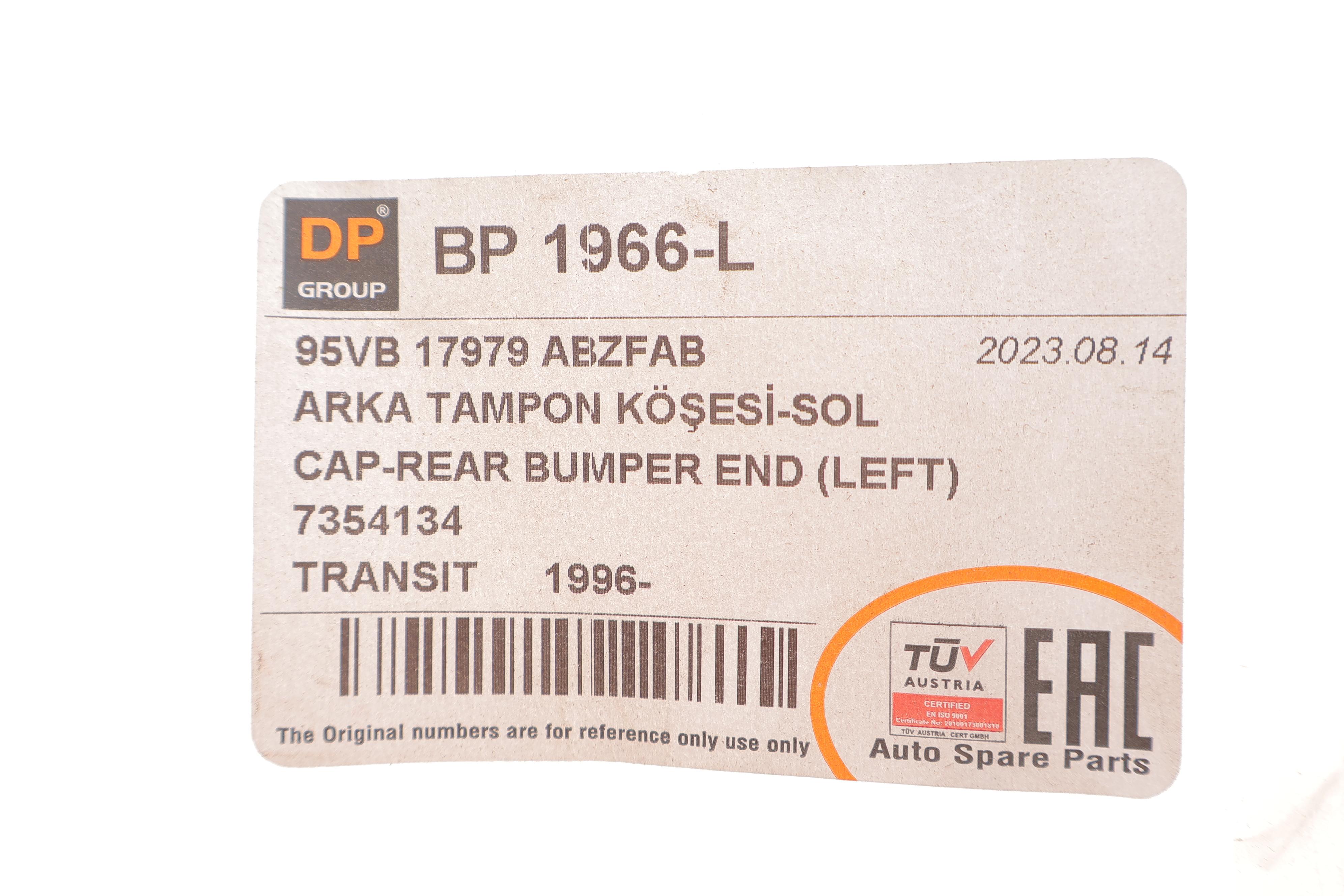 Кут бампера (заднього) Ford Transit 94-00 (L)