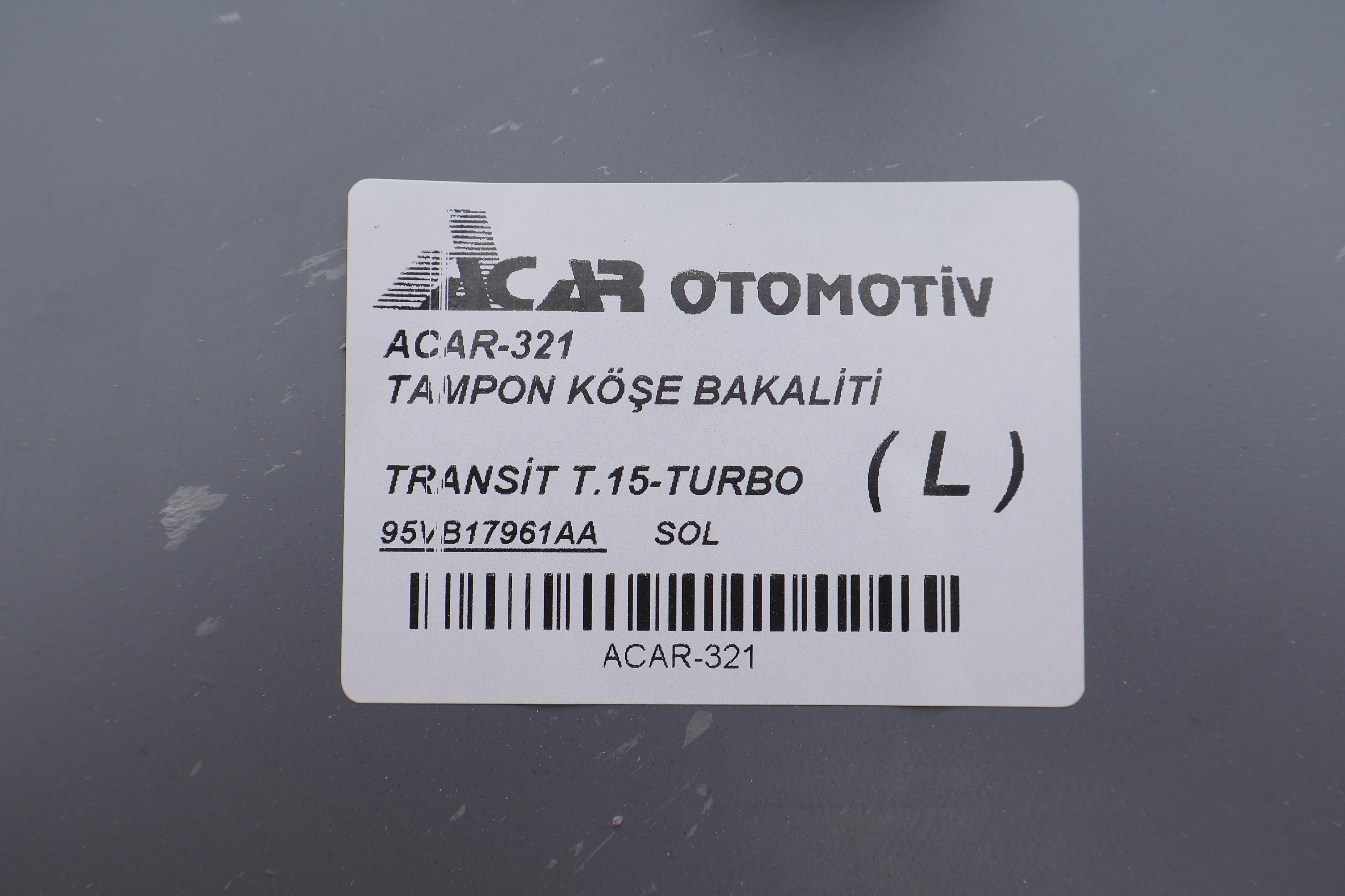 Кут бампера (заднього) Ford Transit 94-00 (L)