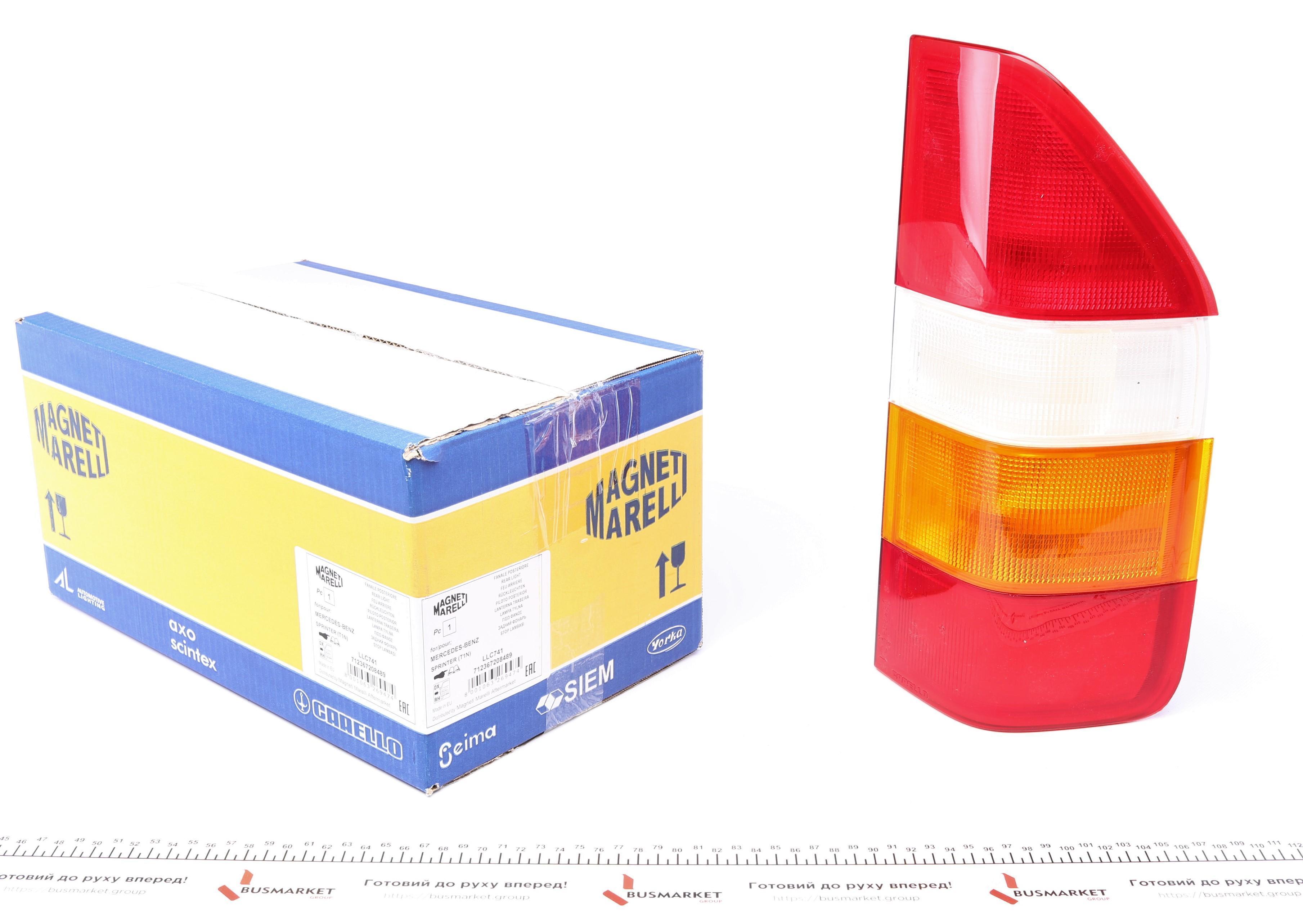 Ліхтар задній MB Sprinter TDI 96-06 (R) (LLC741)