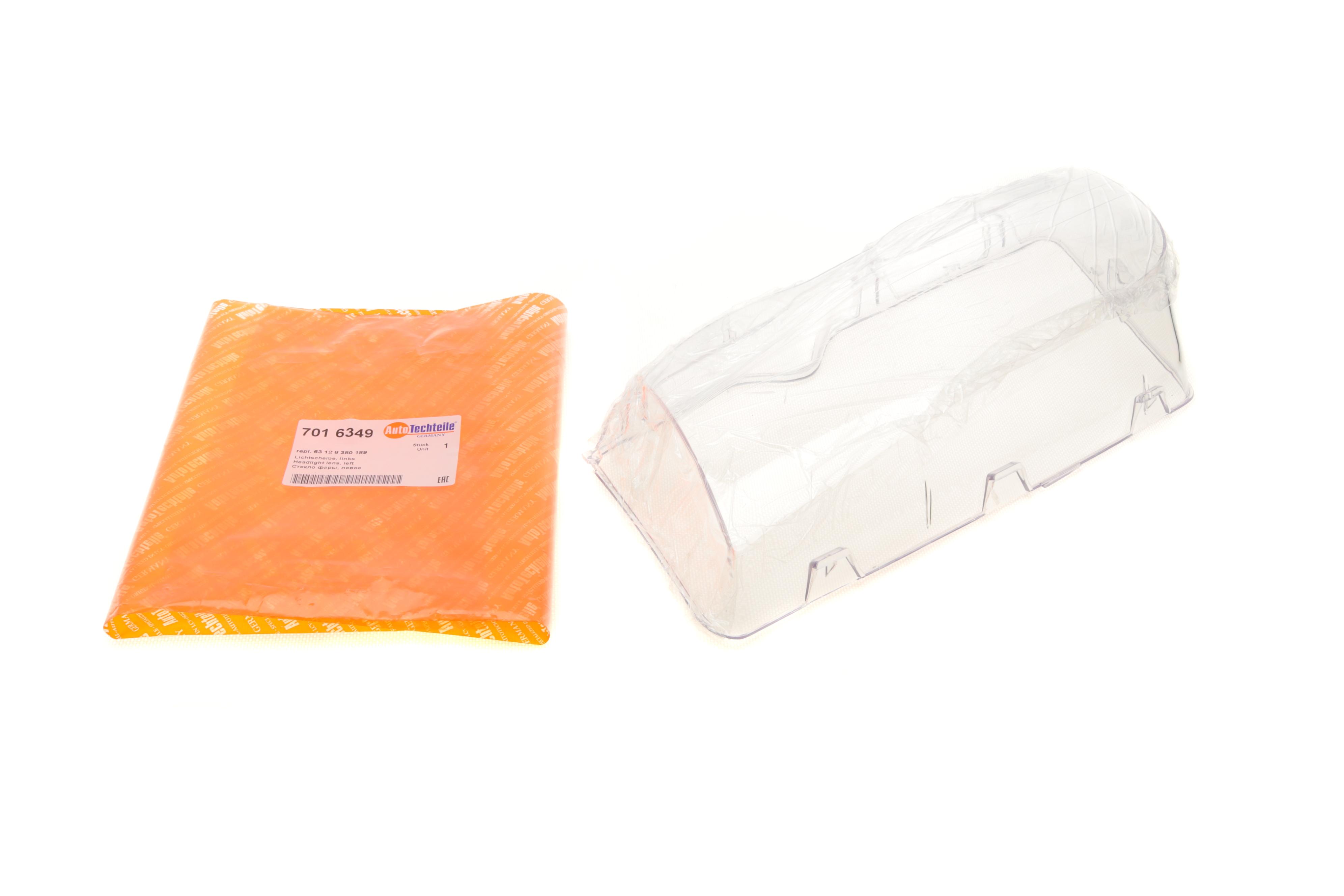 Скло фари BMW 3 (E46) 98-01 (L)