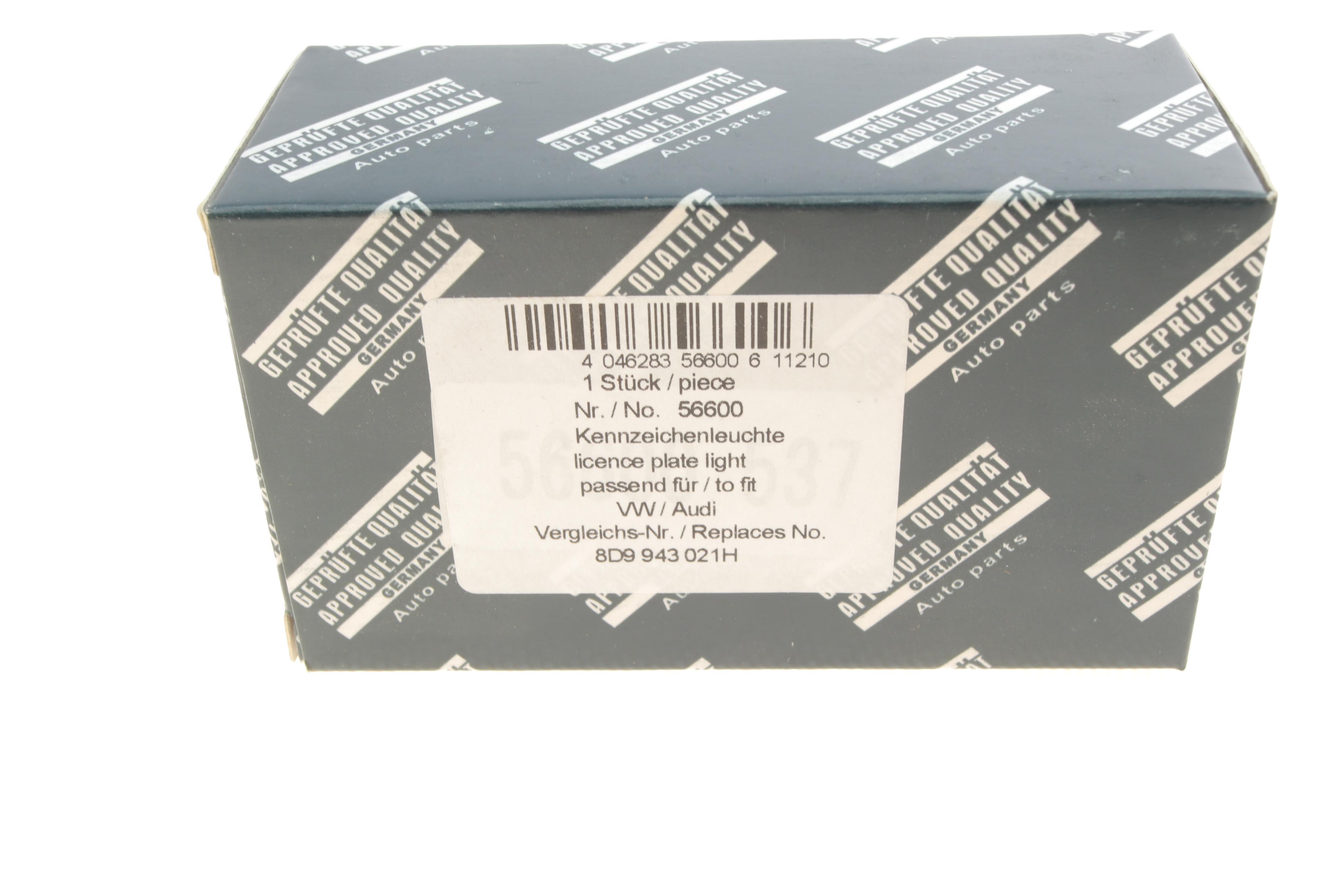 Ліхтар освітлення номерного знака (R) Audi A3/A4 94-03