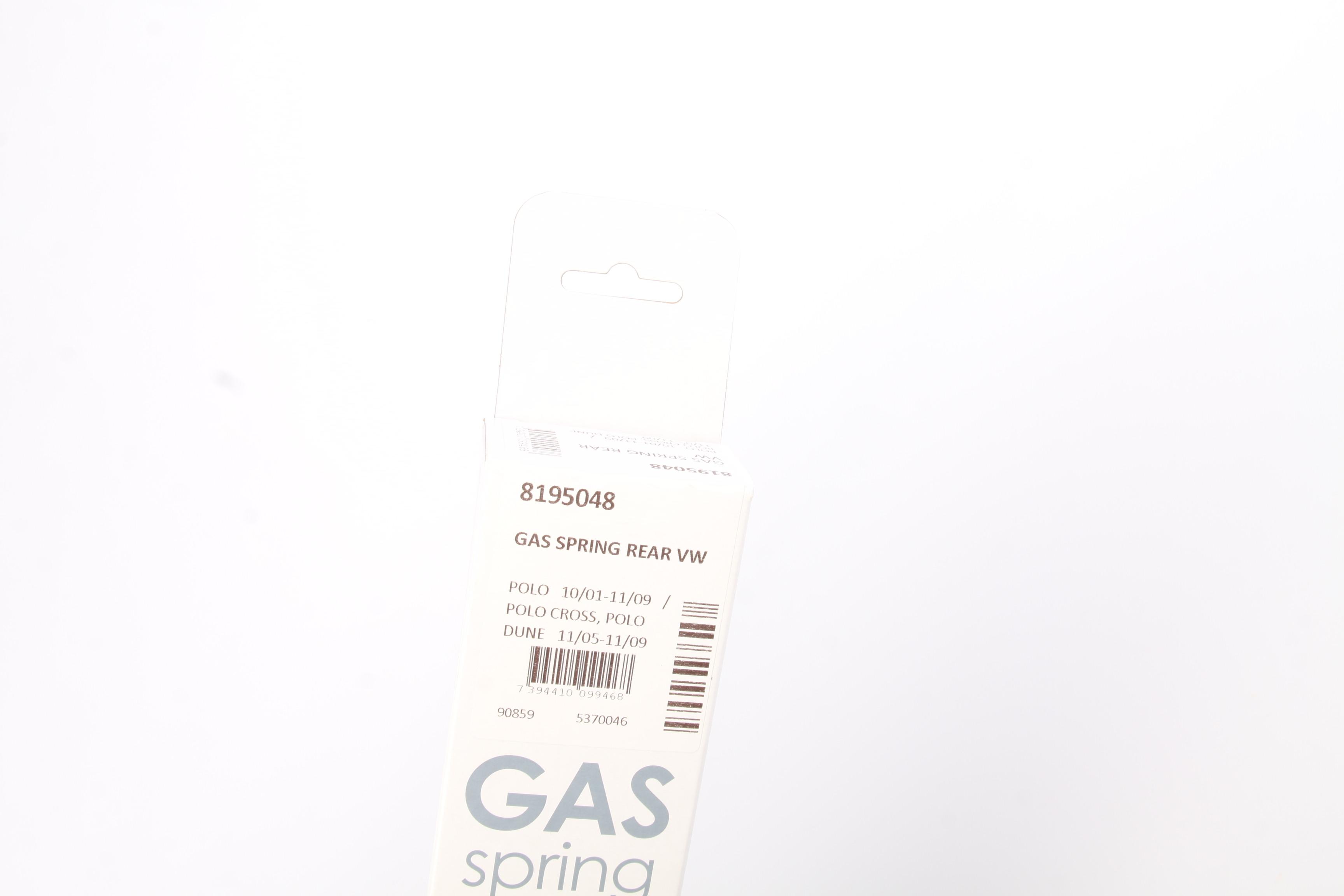 Амортизатор кришки багажника VW Polo 01-09 (нах.зад.частина) (осн: Including Cross/Dune)