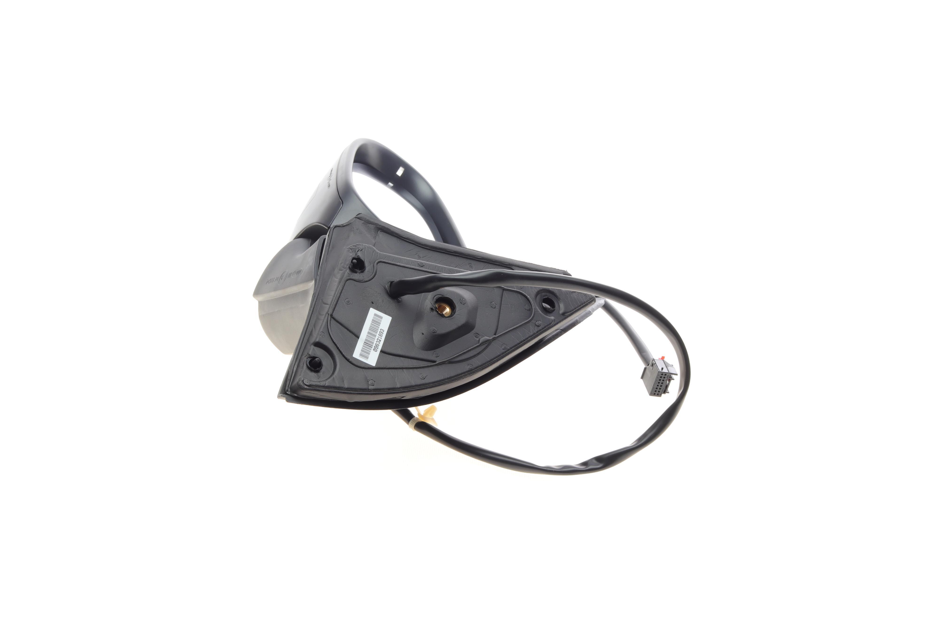 Дзеркало заднього виду (під фарбування) VW Golf VI 08- (L) (електро/з підігрів./з повор.)