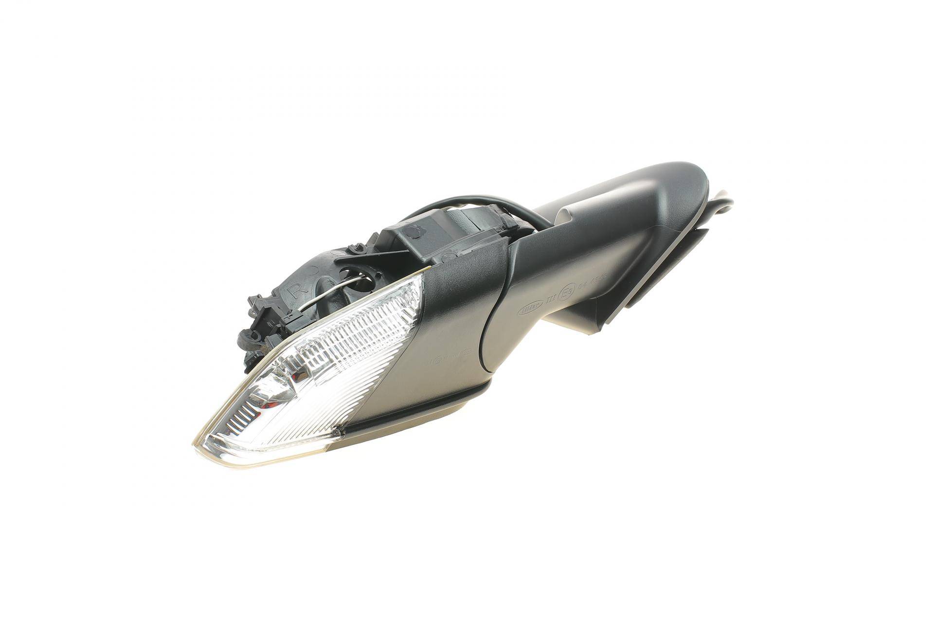 Дзеркало заднього виду (під фарбування) Skoda Octavia 04-13 (R) (електро/підігрів/з повор.)