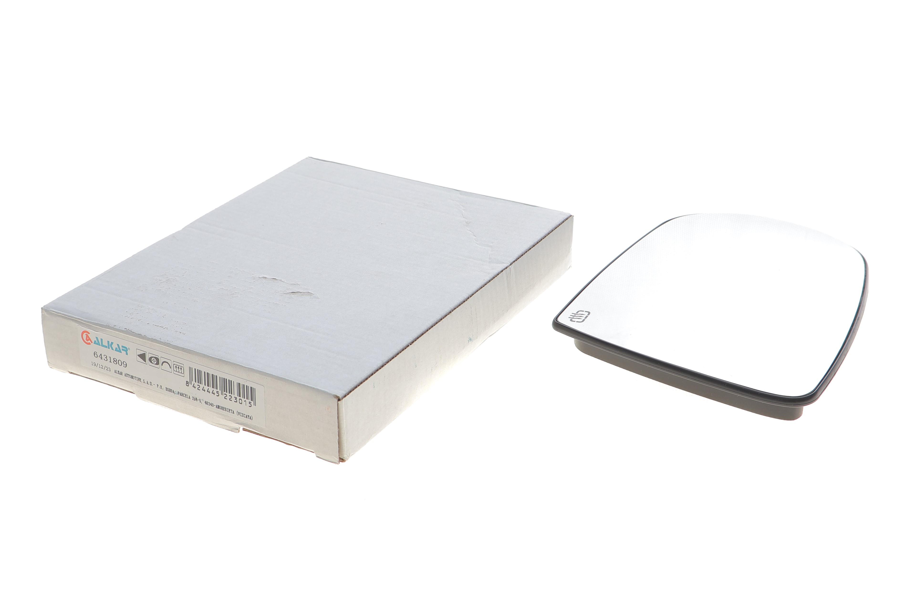 Скло дзеркала (з підігрівом) Jeep Cherokee 13- (L)