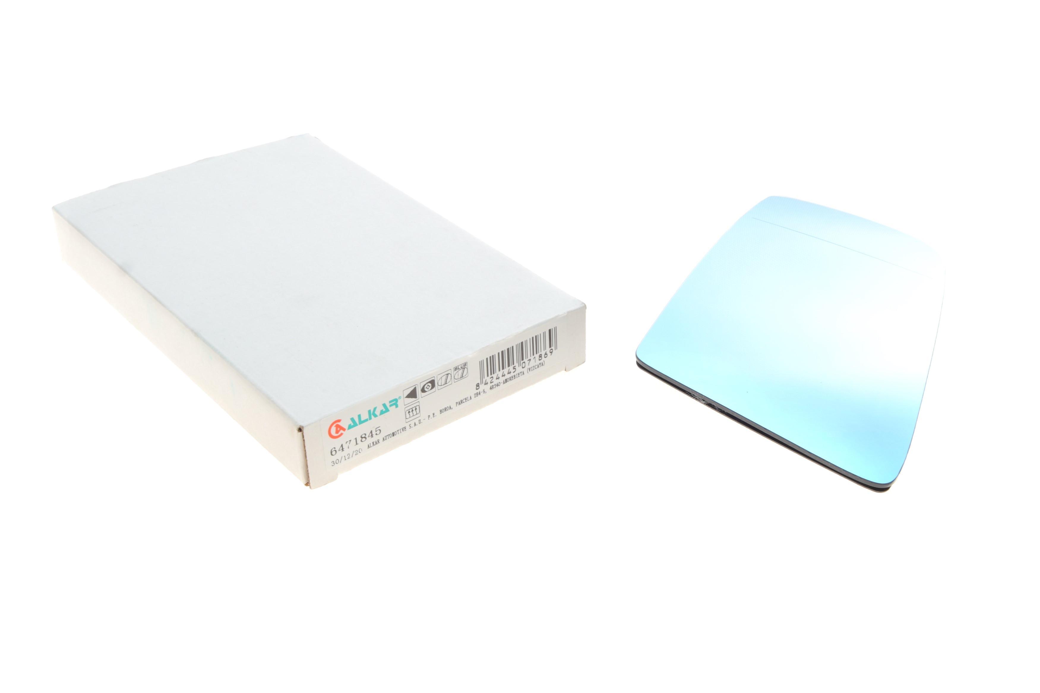 Скло дзеркала (з підігрівом) BMW 5 (E60/ E61) 02-10 (L)