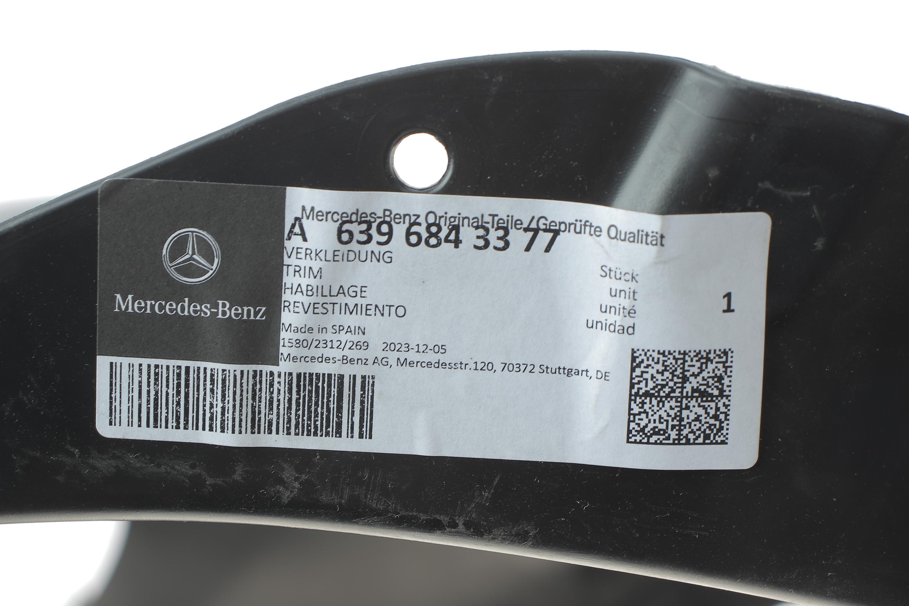 Підкрильник (передній) MB Vito (W639) 10- (R)