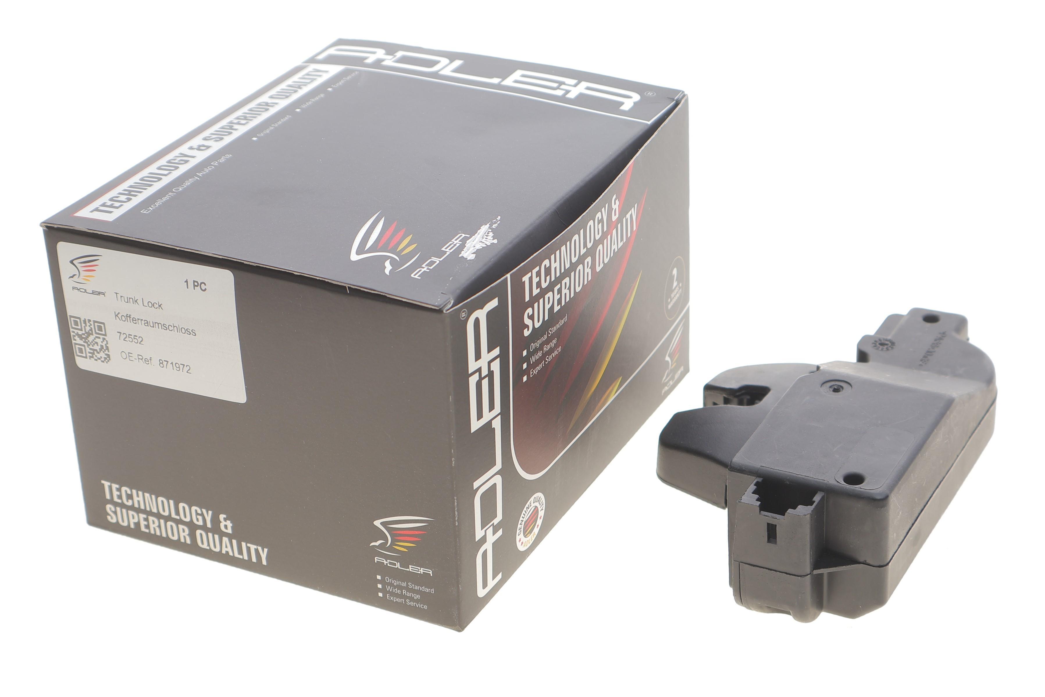 Замок кришки багажника Citroen C5/Peugeot 206/307 01-