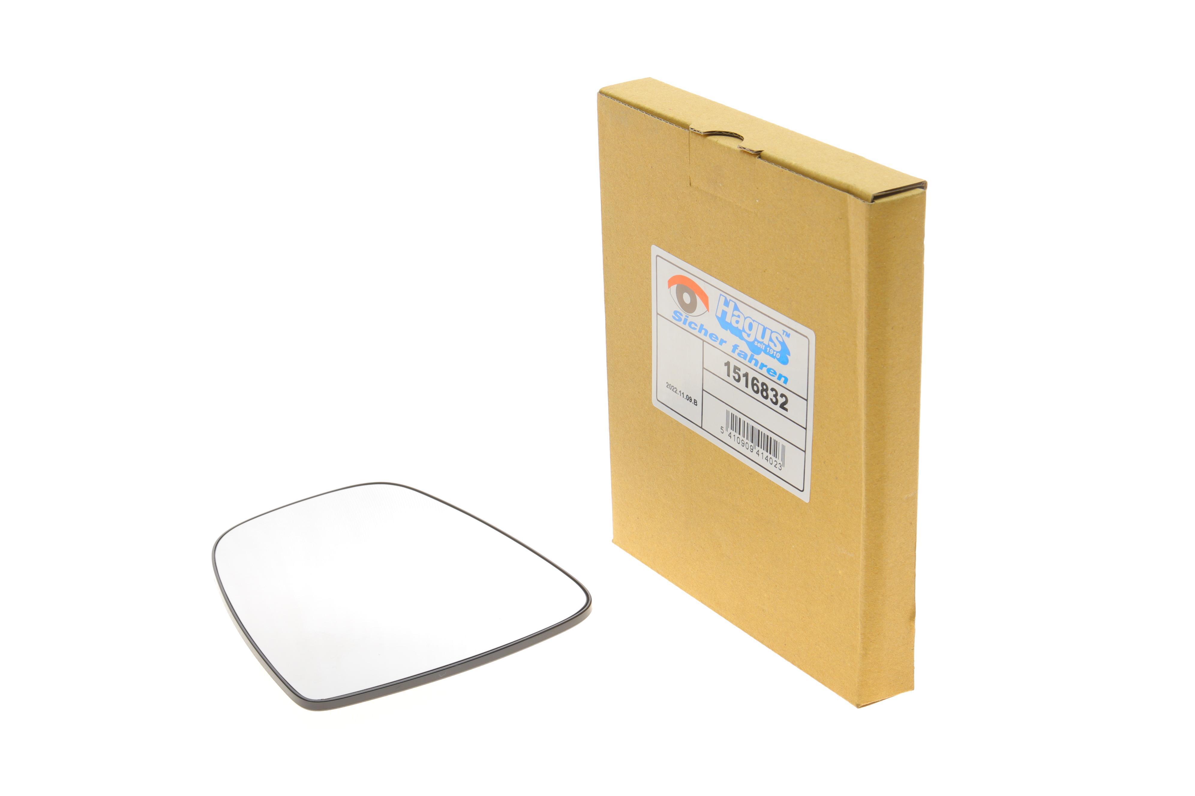 Скло дзеркала Renault Duster 13-/ Logan 12- (R)