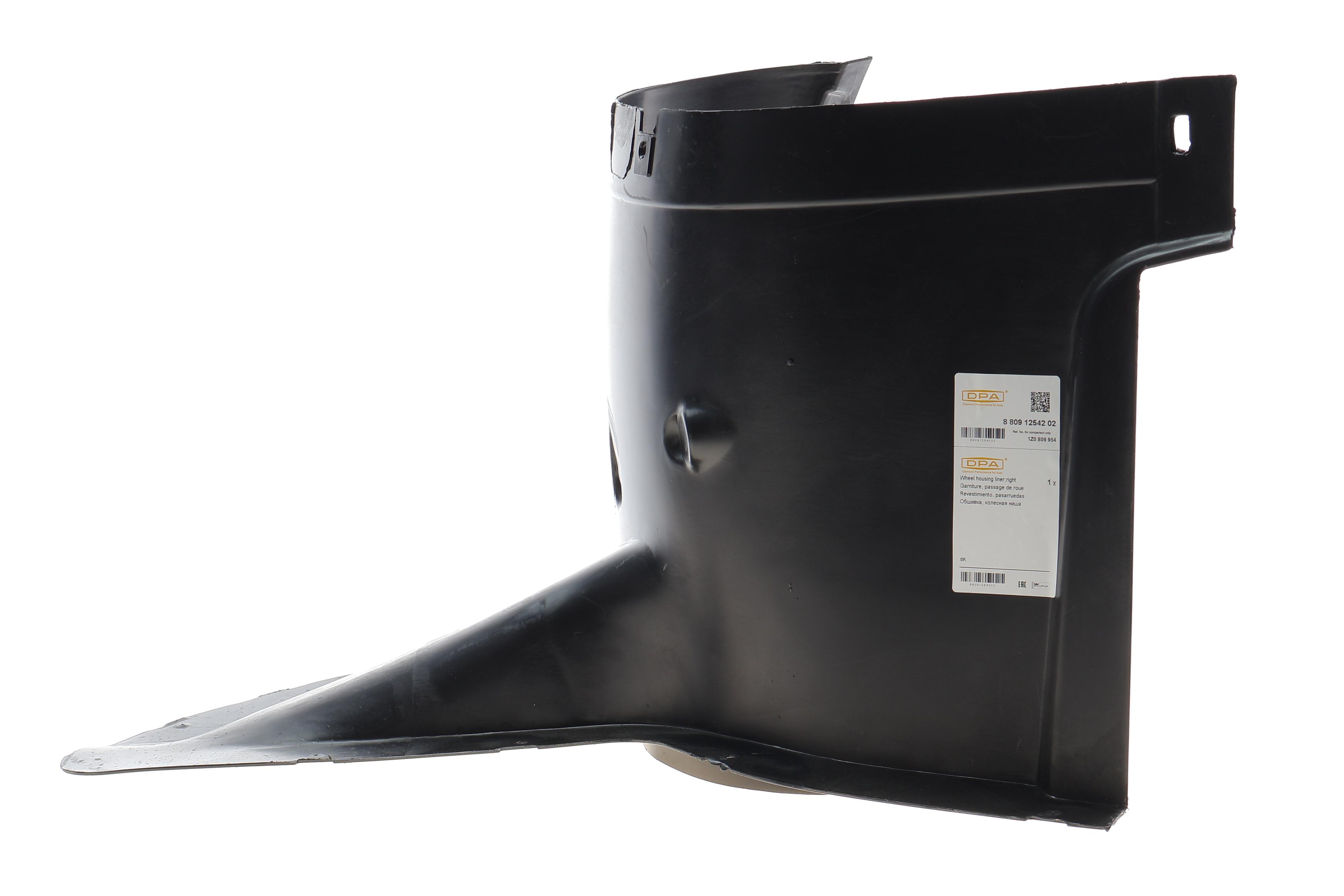 Підкрильник (передній/передня частина) Skoda Octavia II 04-13 (R)