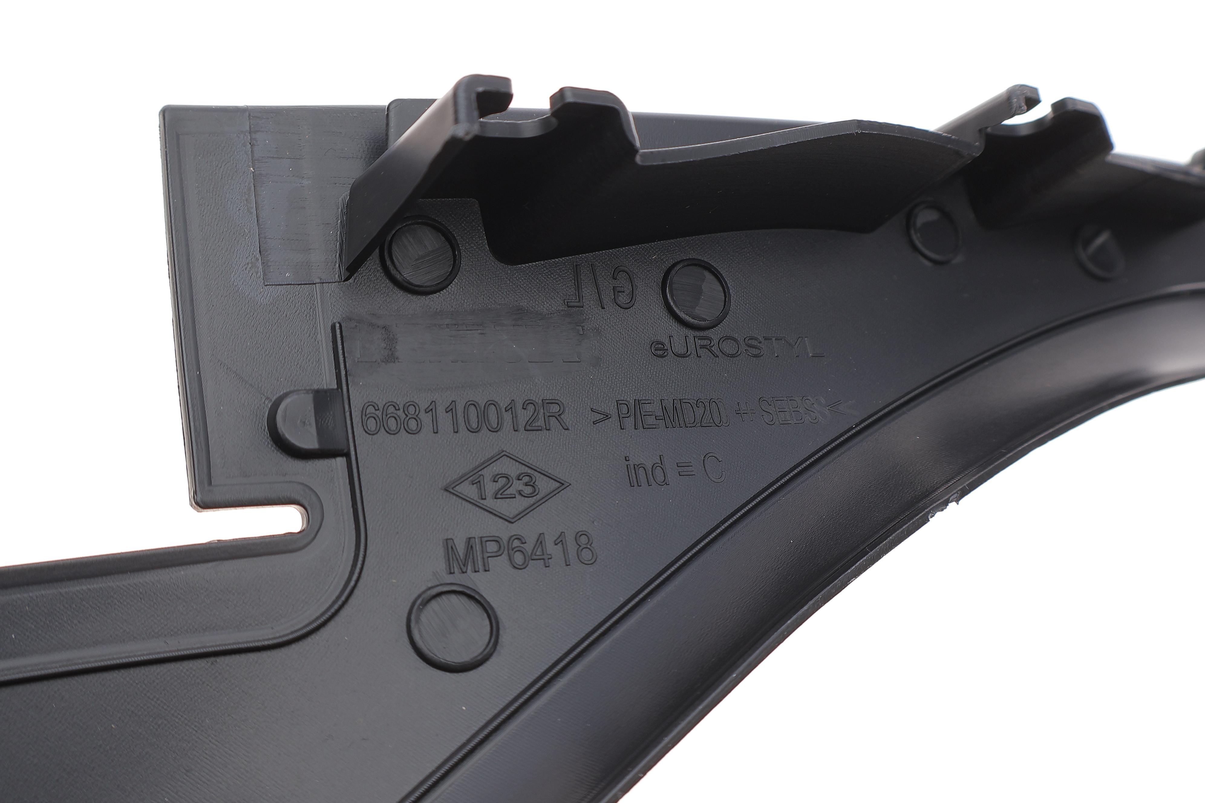 Накладка петлі капота Renault Master 10- (L)