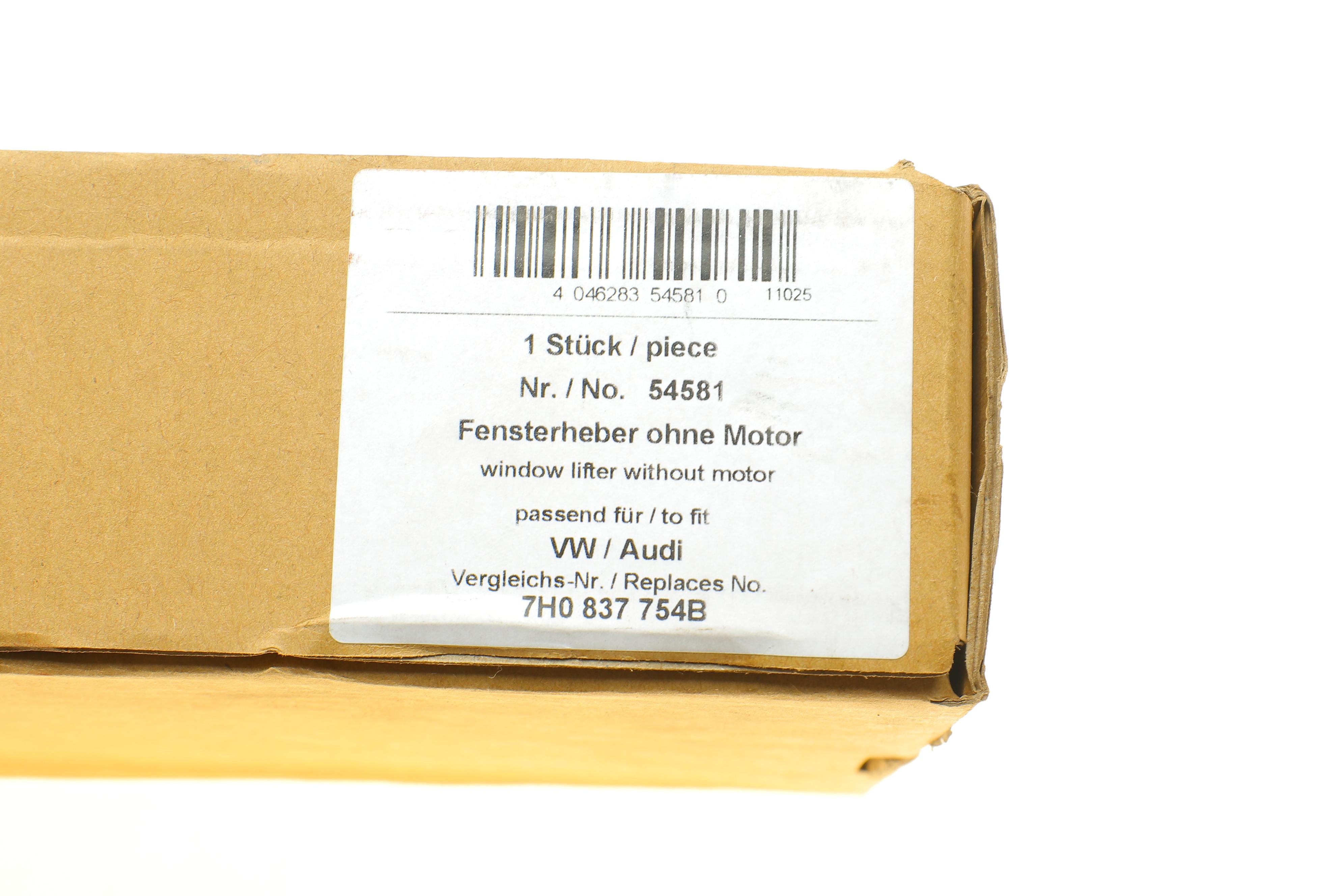 Склопідіймач (передній) VW T5 03-15 (R) (електро) (без моторчика)