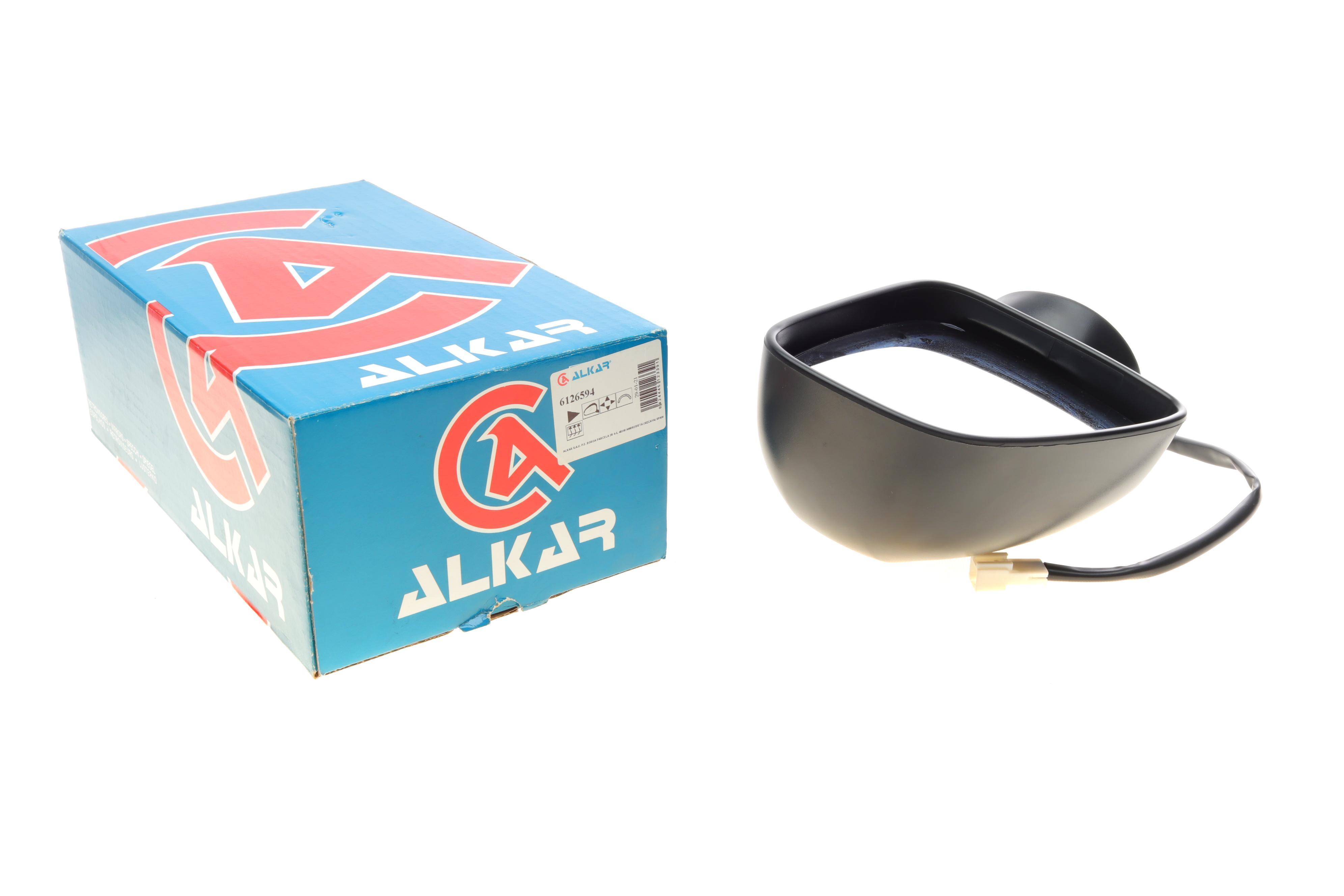 Дзеркало заднього виду Renault Sandero 07-/Dacia Duster 10-/Logan 04- (R) (елект./з підіг.)