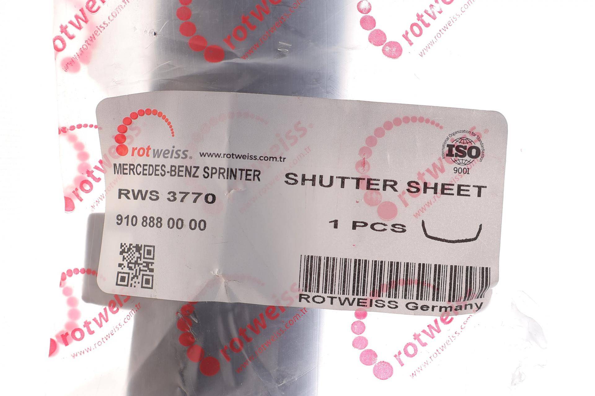 Планка під решітку радіатора MB Sprinter 907/910 18-21 OM642/OM651