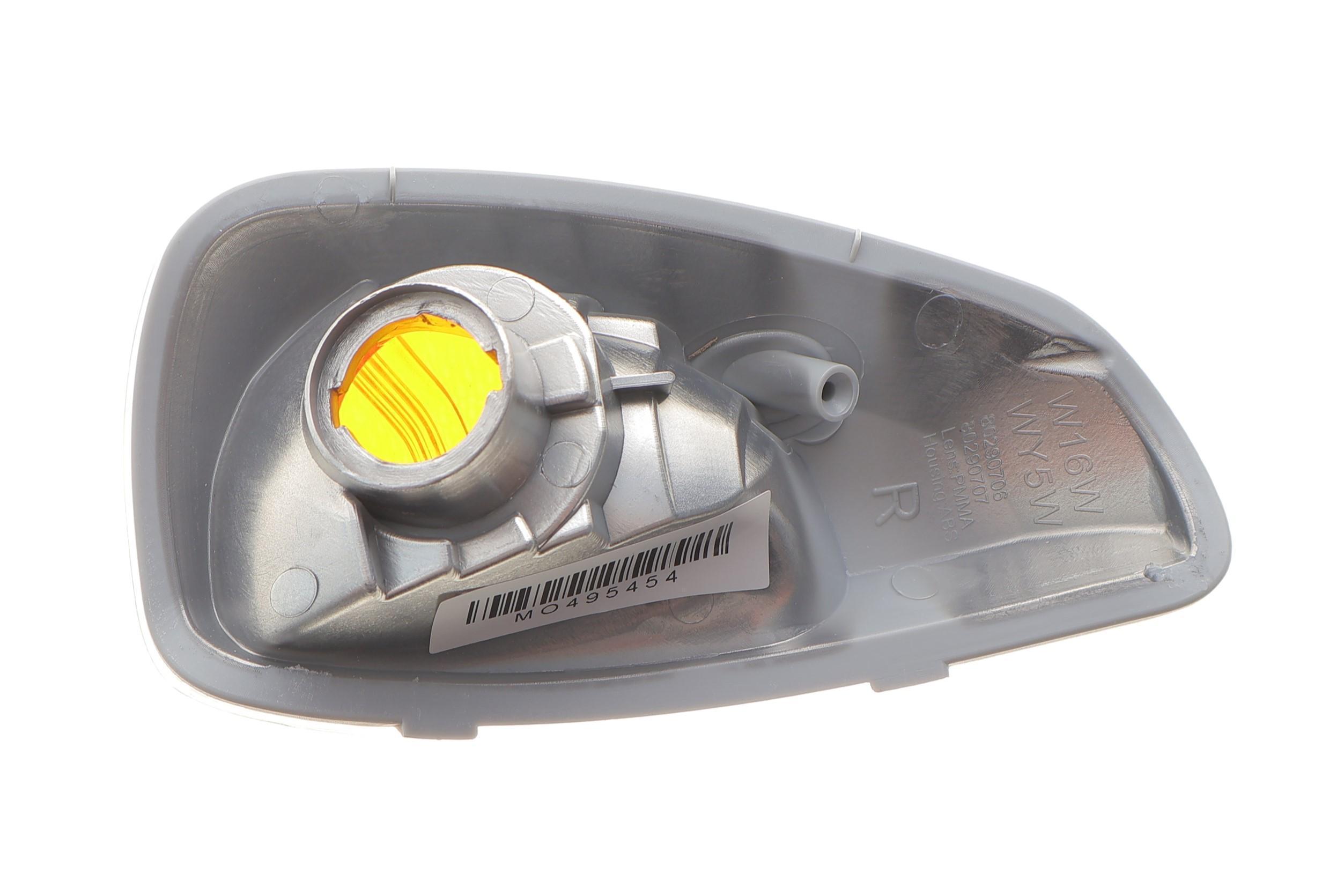 Повторювач повороту на дзеркало Renault Master/Opel Movano 10- (R) (оранжевий)