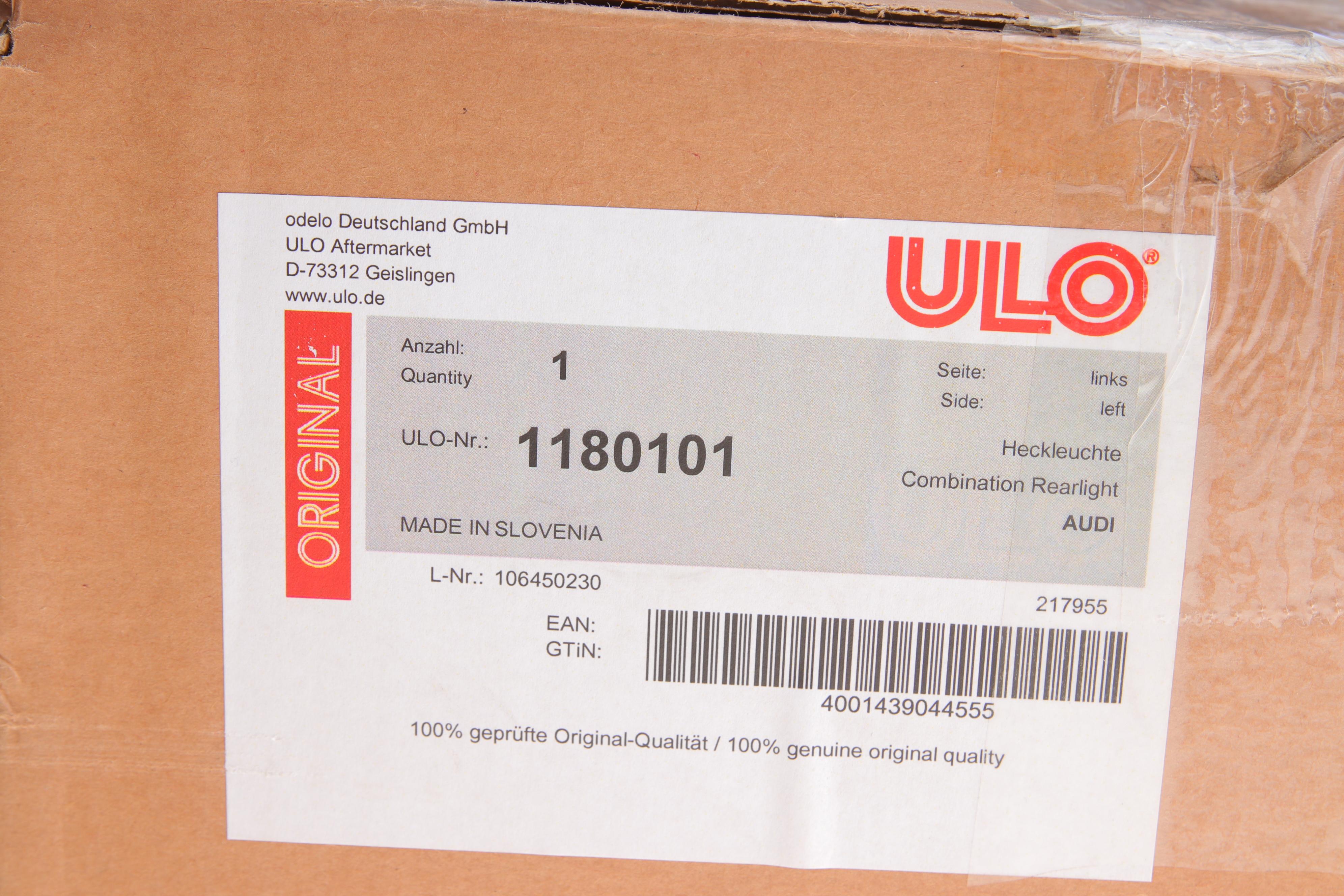 Ліхтар задній Audi A6 18- (L)