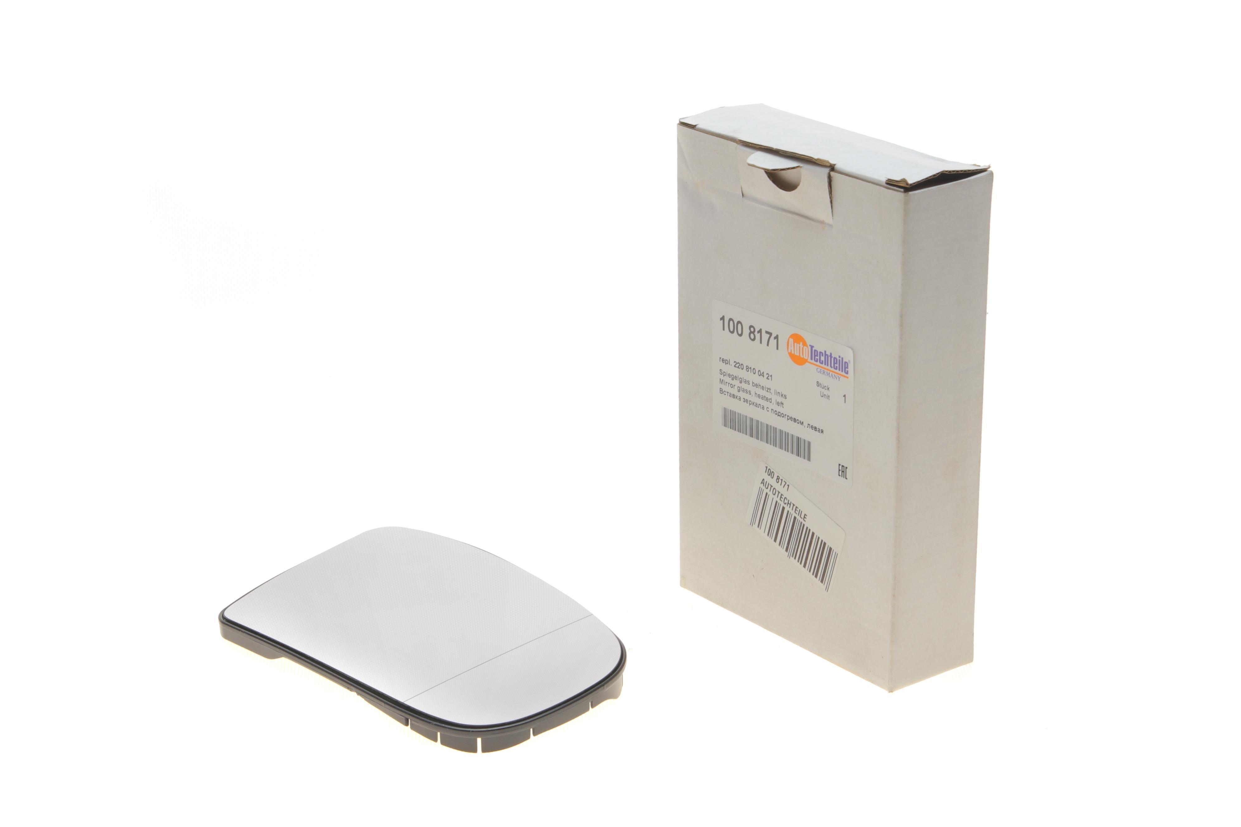 Скло дзеркала (з підігрівом) MB S-class (W220) 98-05 (R)