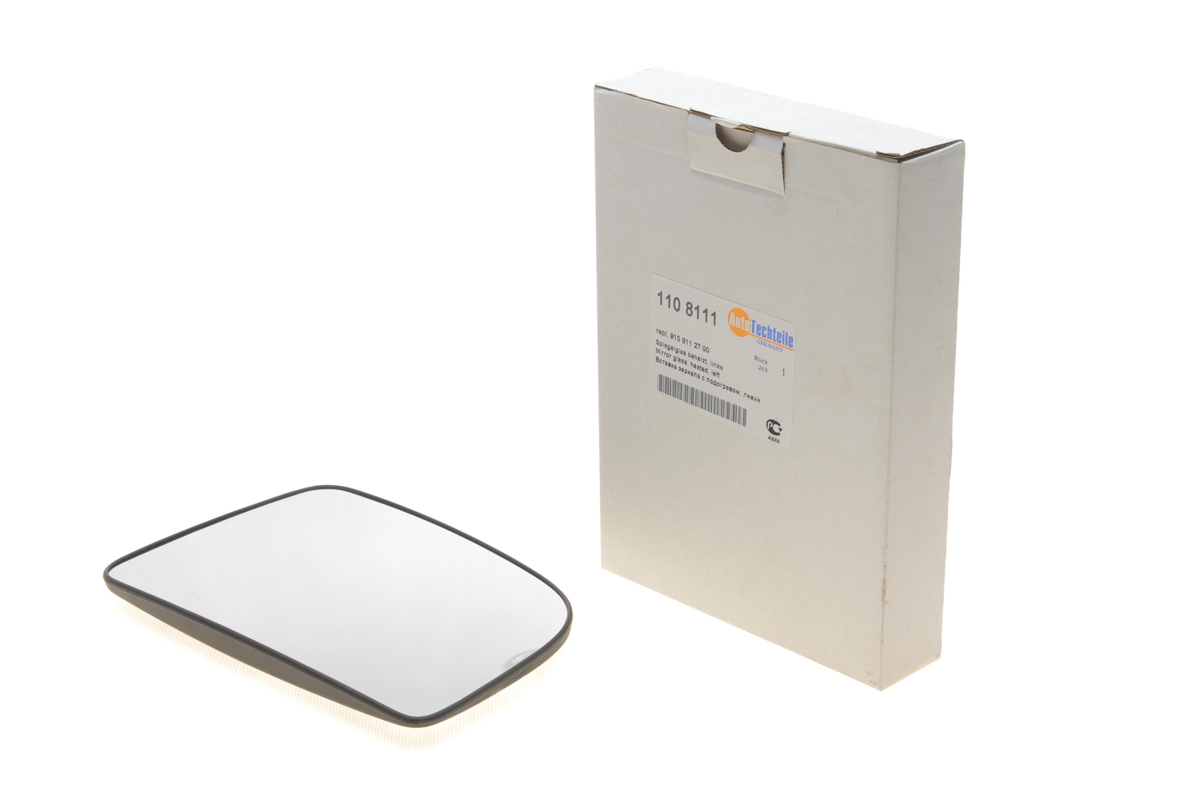 Скло дзеркала (з підігрівом) MB Sprinter 18- (L)