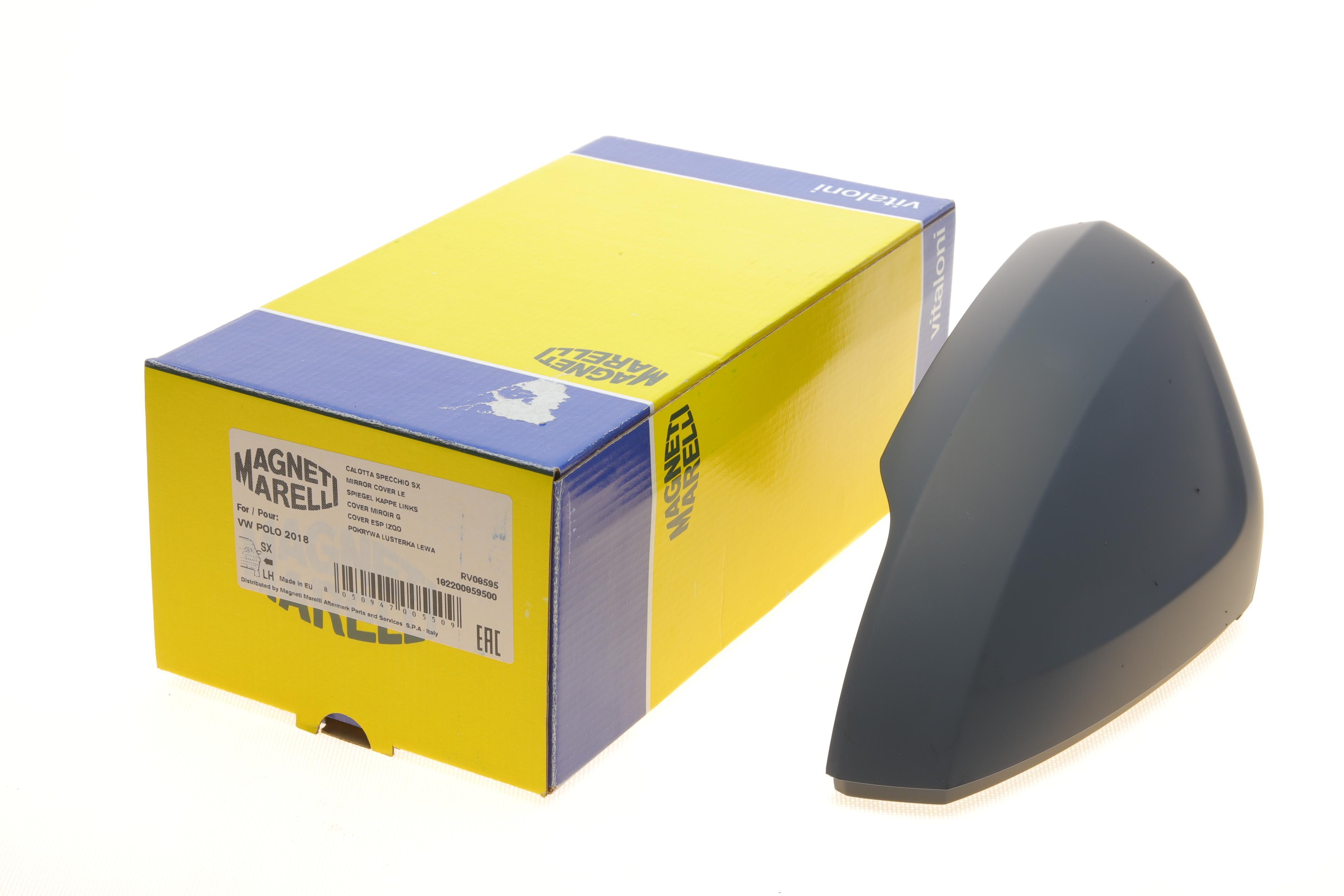 Кришка дзеркала (під фарбування) (L) VW Polo 17-