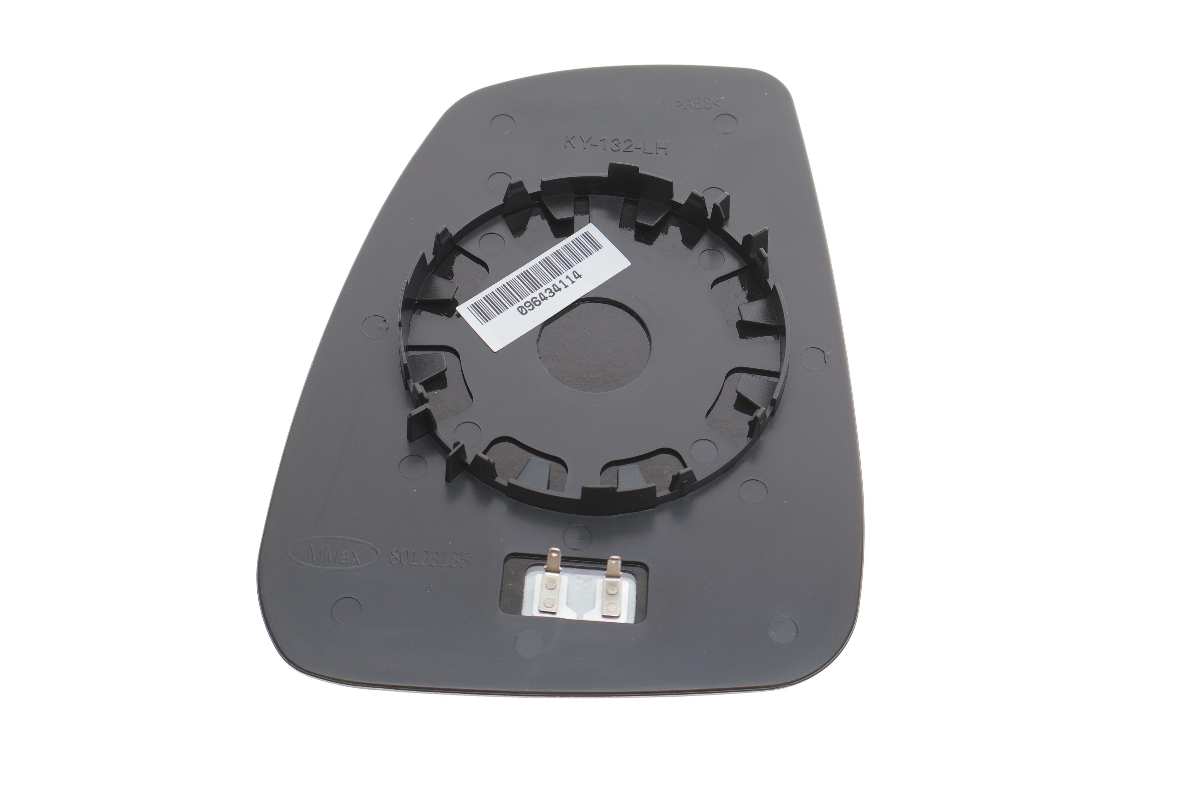 Скло дзеркала (з підігрівом) Renault Laguna III 07- (L)